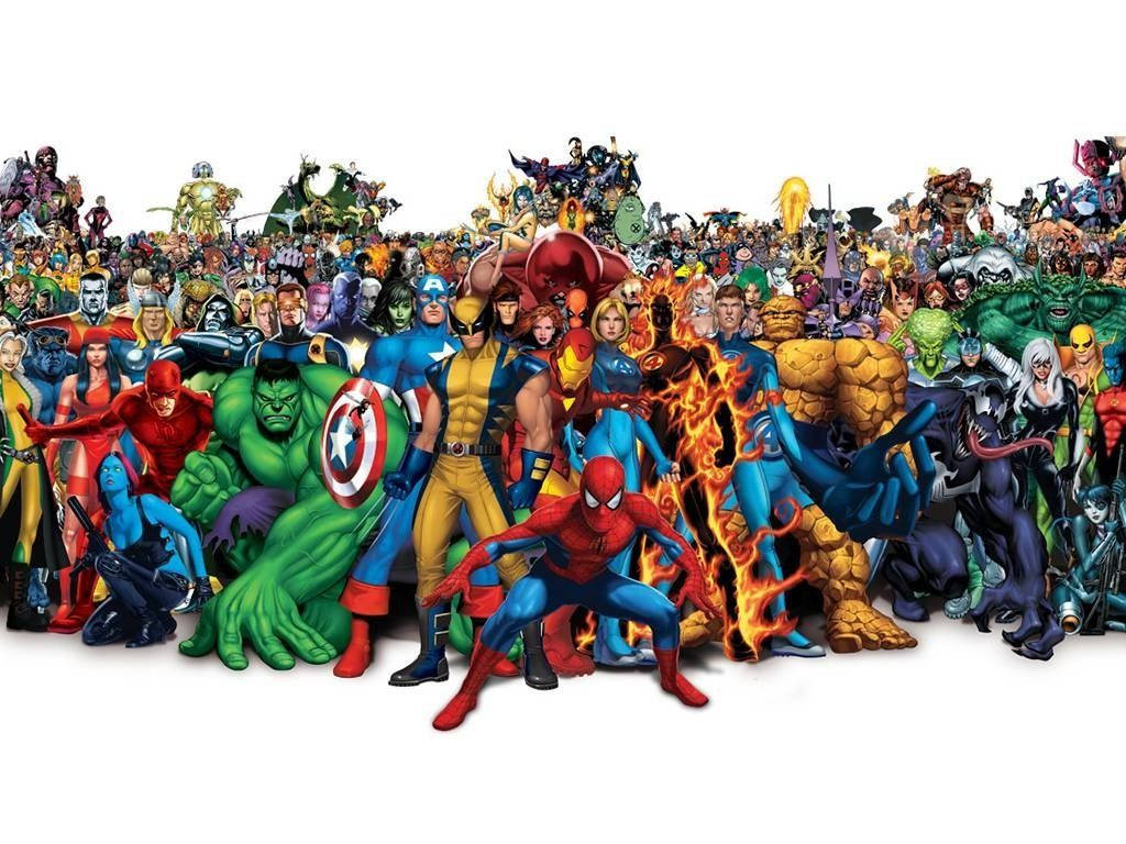 1. Раскрывая силу комиксов Marvel Обои