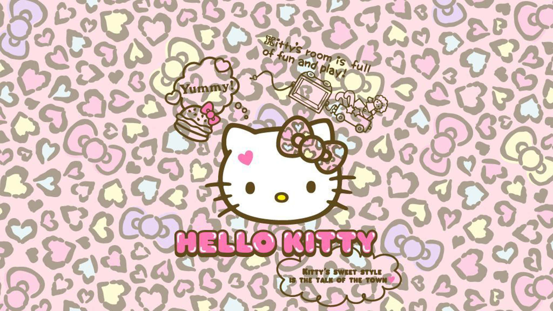1. Празднуйте магию Sanrio круглый год Обои