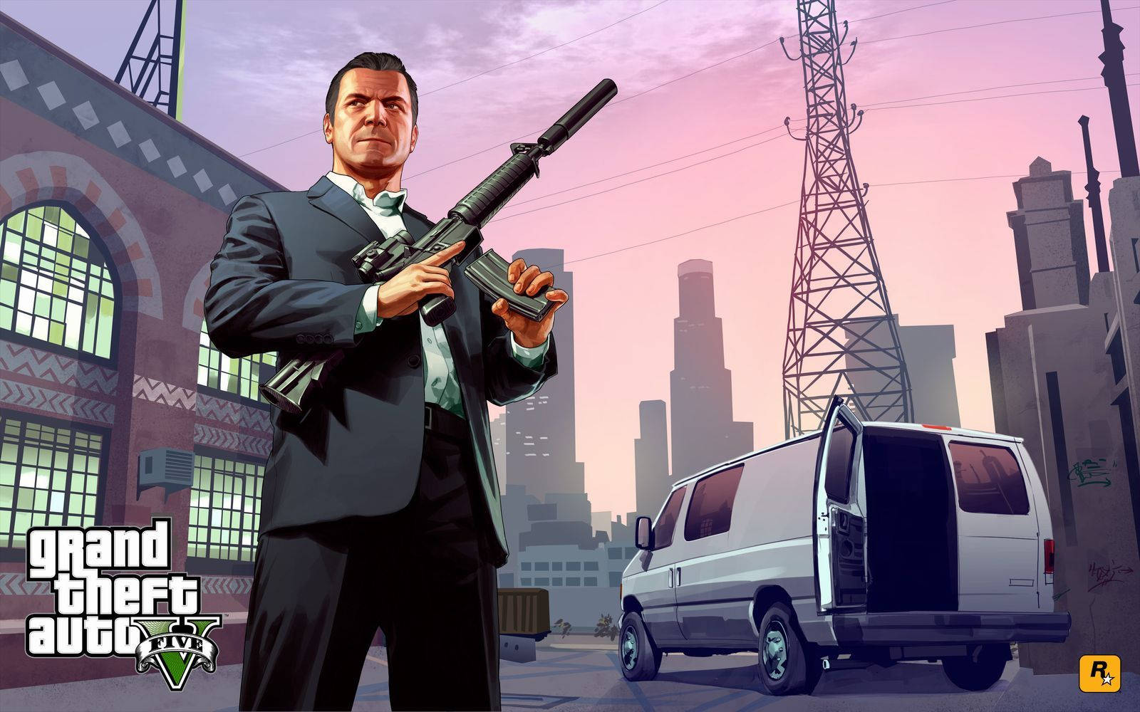 1080p GTA 5 Майкл Де Санта Обои