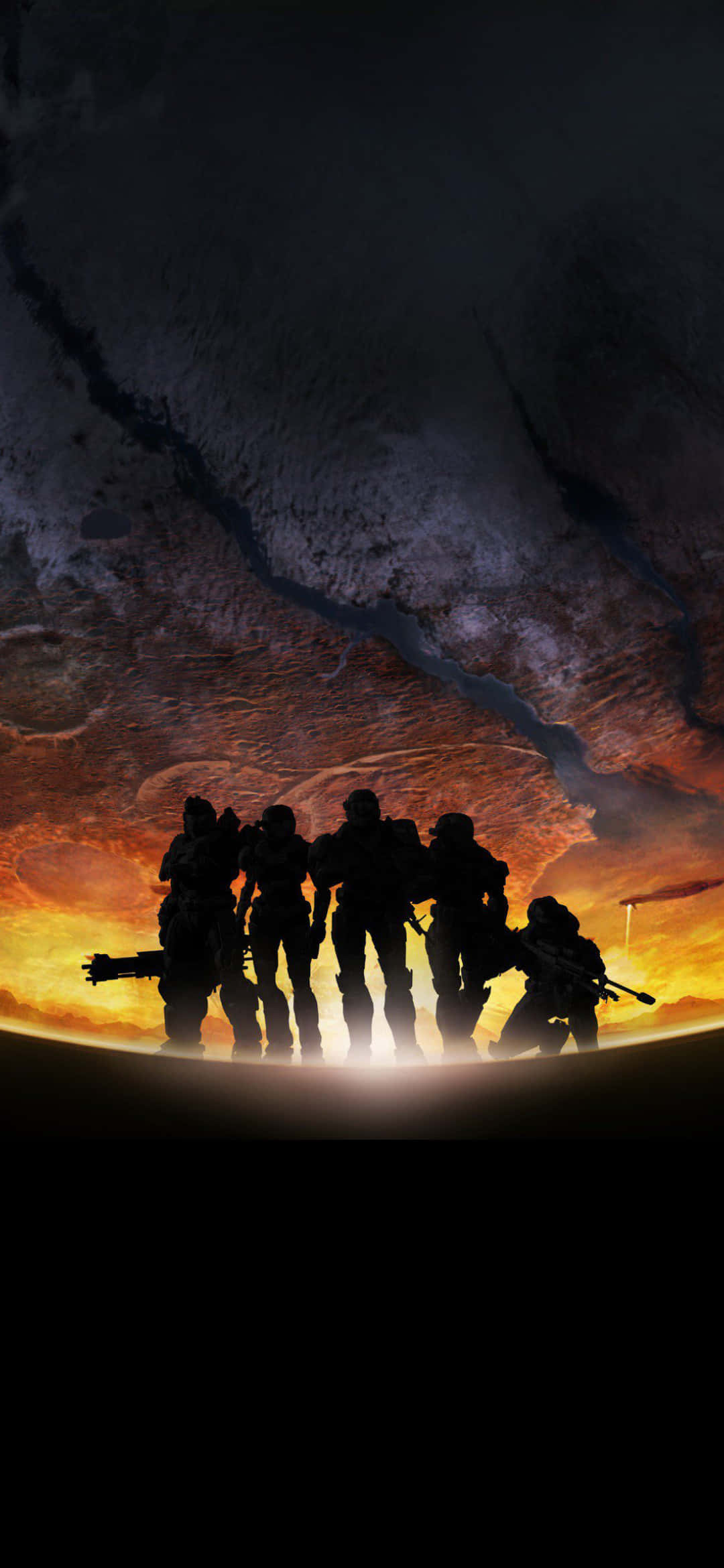 1080x2340 4K Halo Reach Видеоигра Обои