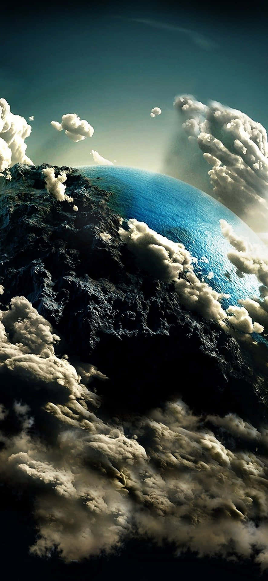 1080x2340 4k — 4K космос GIF Обои