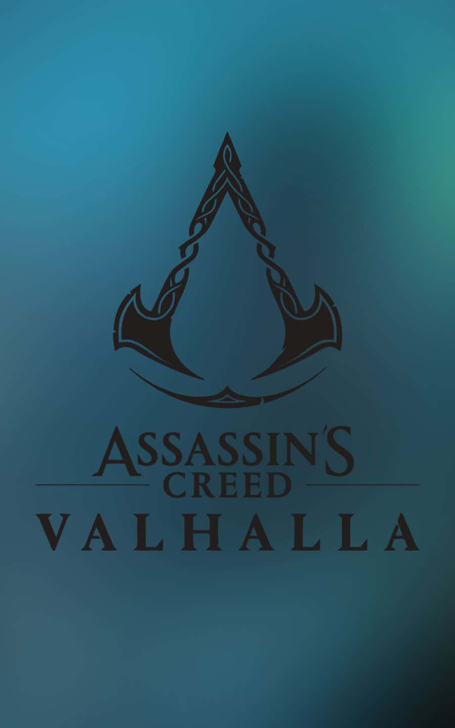 Название игры и логотип 1440p Assassin's Creed Valhalla Фон Обои