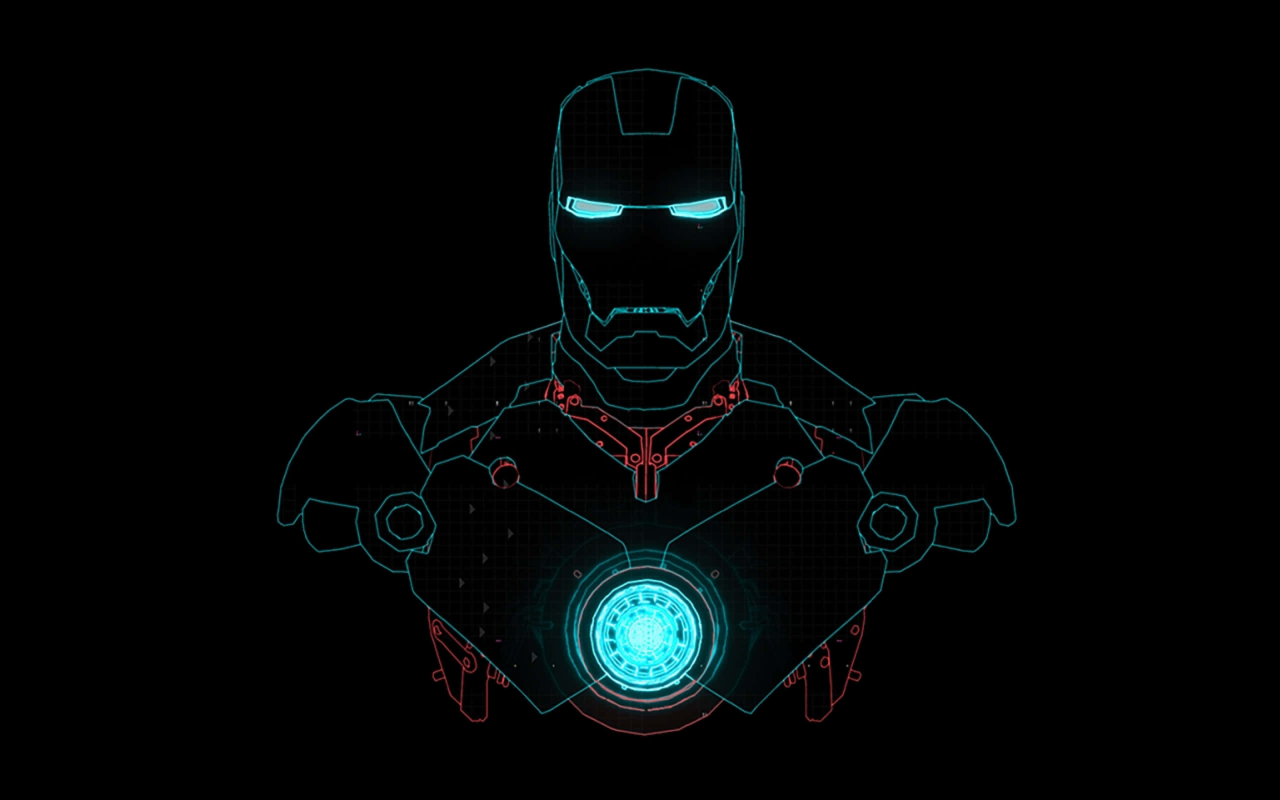 1920x1080 Amoled Железный человек Обои