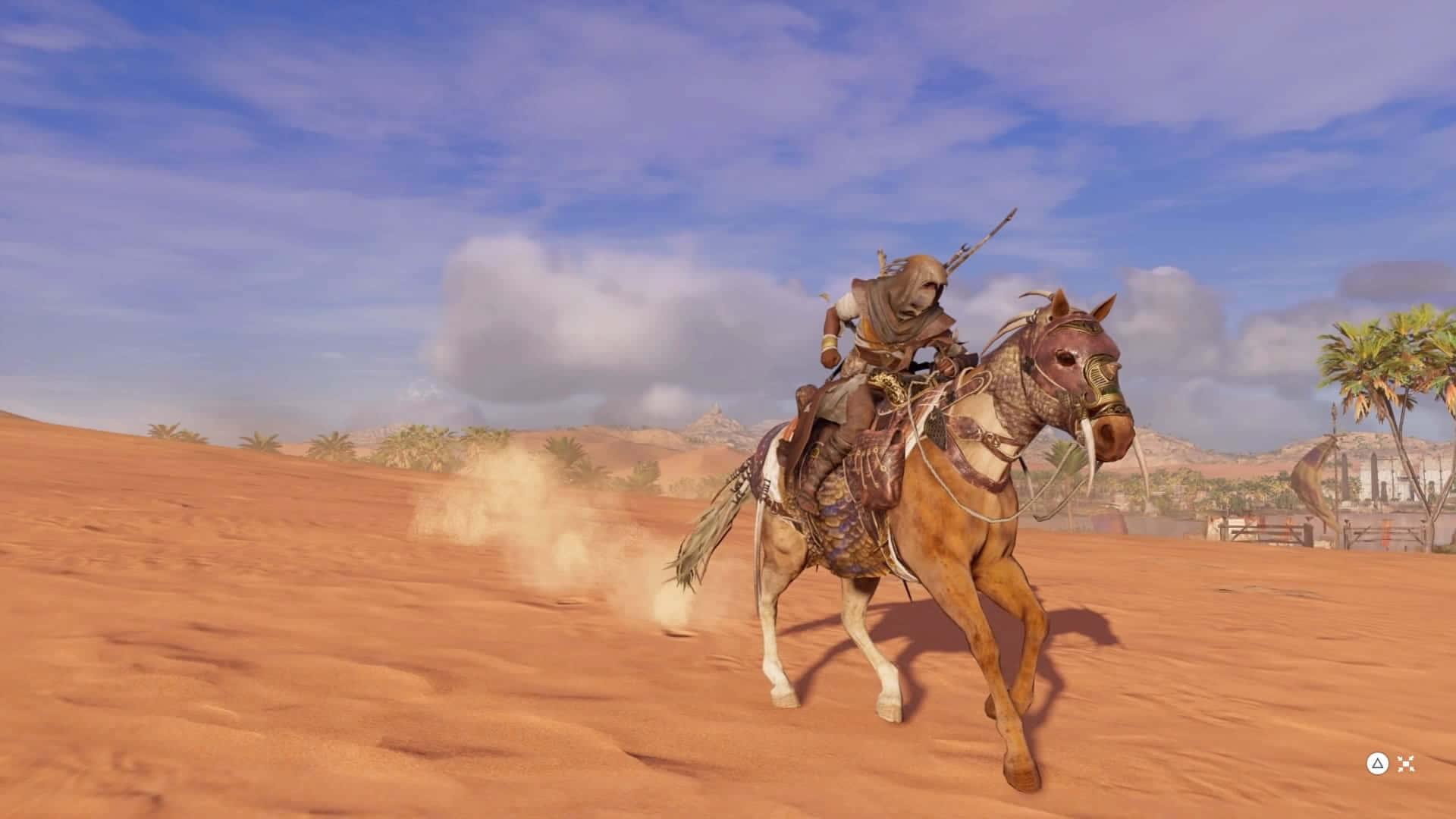 Копытные млекопитающие 1920x1080 Assassin's Creed Origins Обои