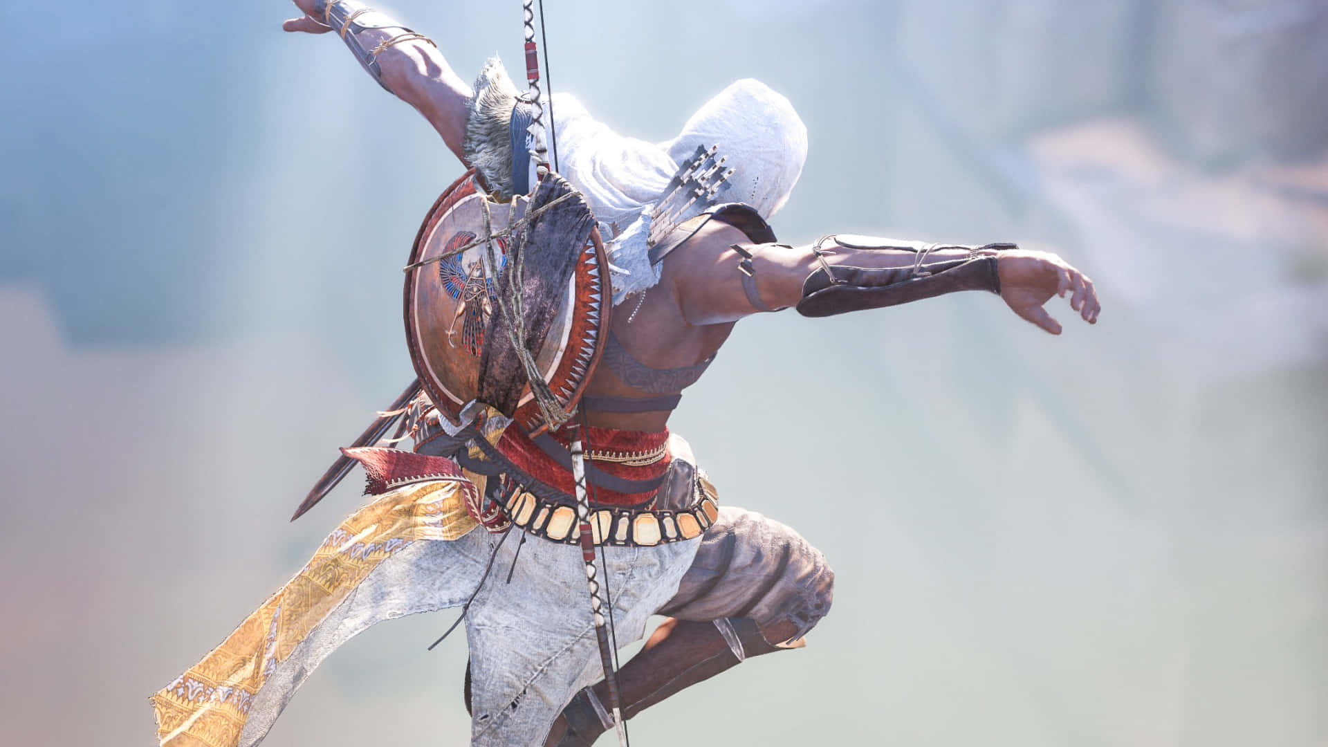 Байек Последний Меджай 1920x1080 Assassin's Creed Origins Обои