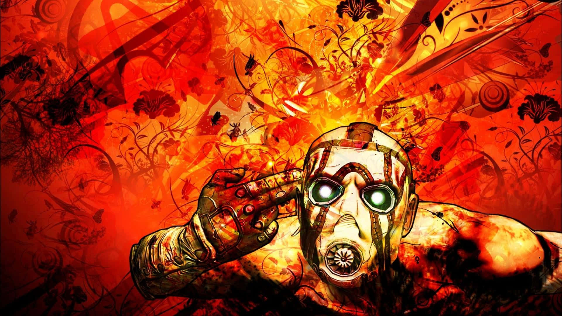 1920x1080 Borderlands 3 Красный фон Обои