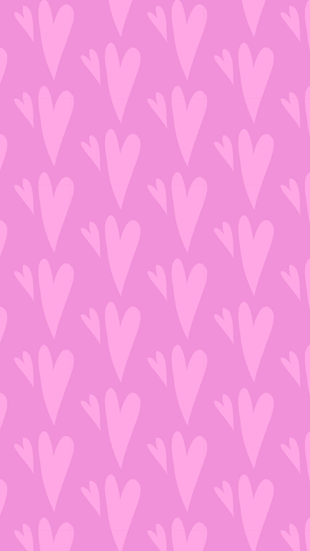 Фон с сердечками 2160 x 3840 Обои