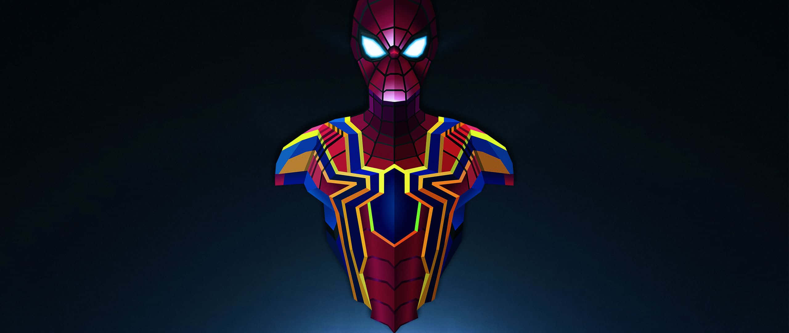 2560 X 1080 Marvel Человек-паук костюм Обои
