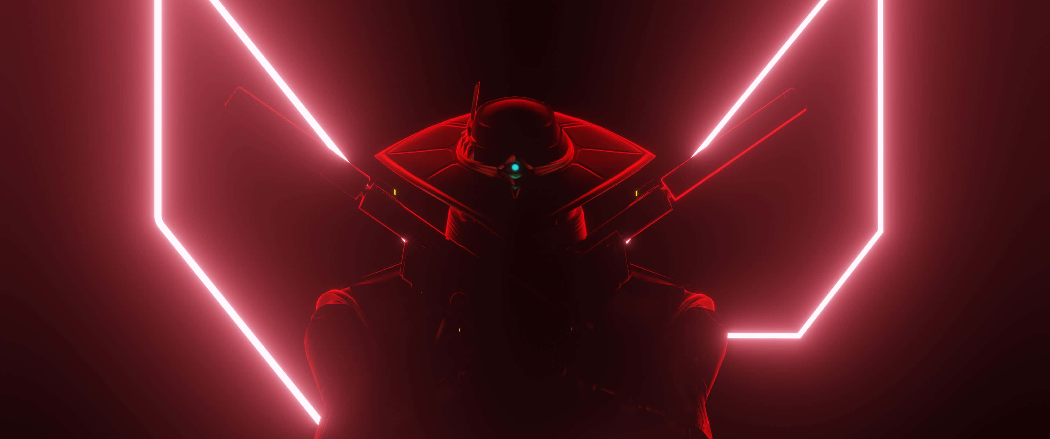 3440x1440p Valorant Сайфер Красный Фон Обои