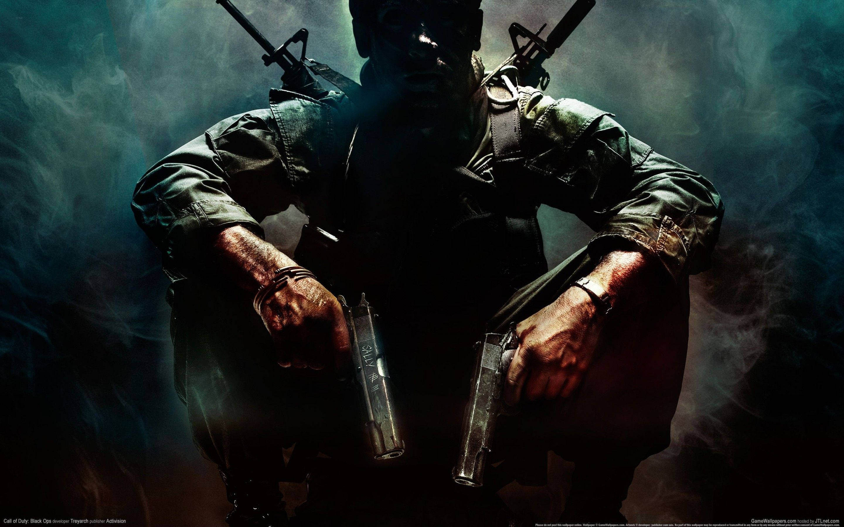 Лучшая 3D-игровая COD: Black Ops Обои