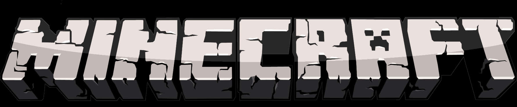 Эффект 3D логотипа Minecraft Обои