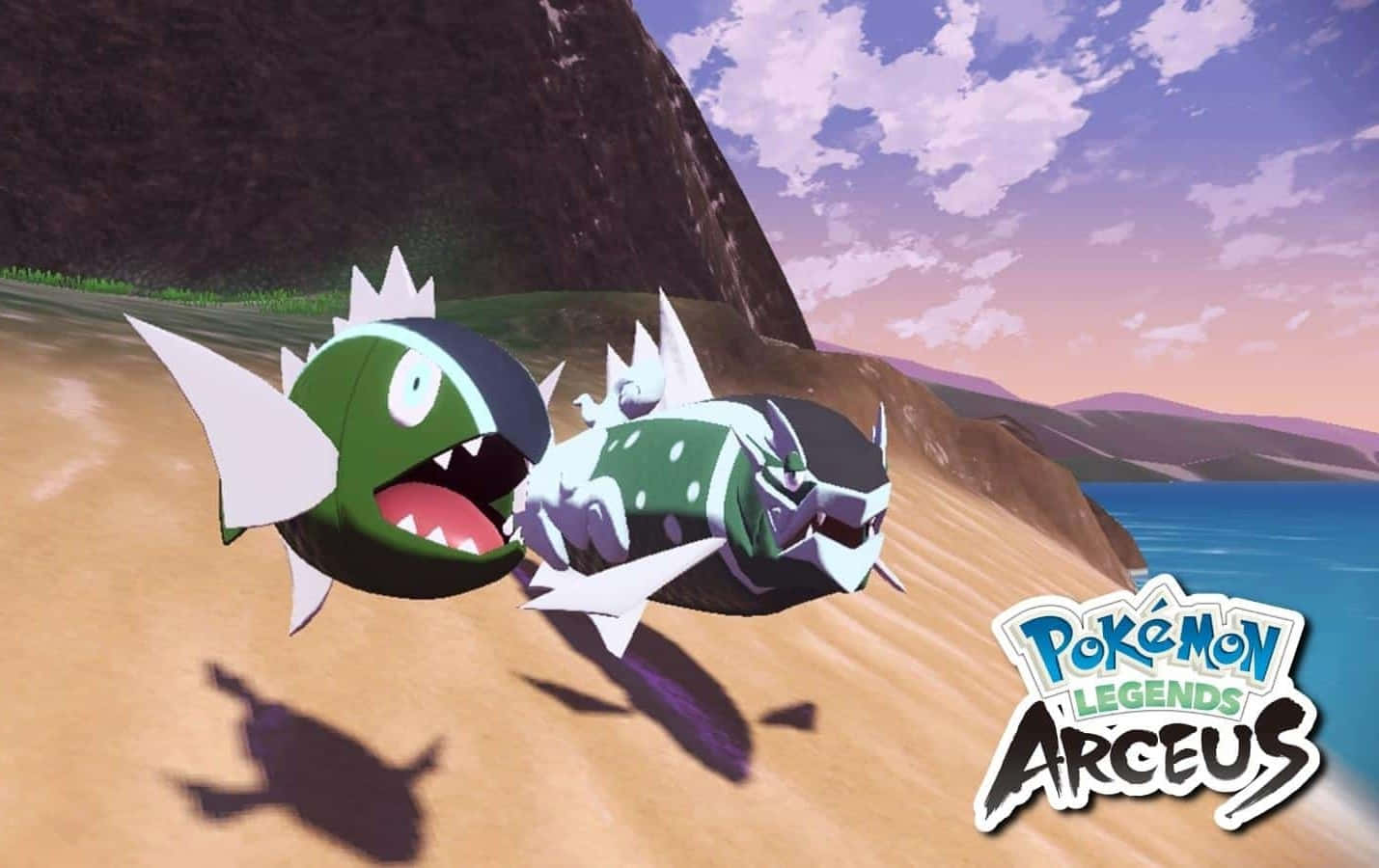 3D Баскулин в Pokémon Legends: Arceus Обои
