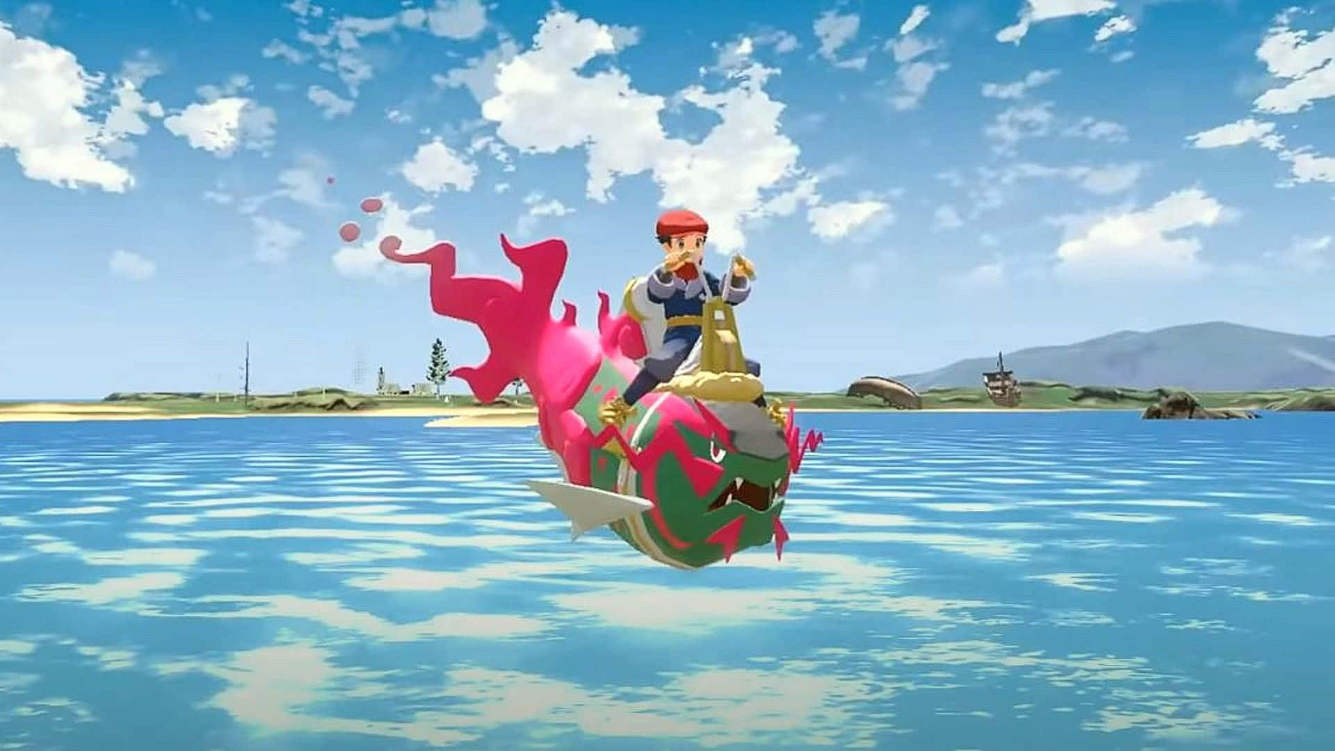 3D-эволюция Баскулина в Pokémon Обои