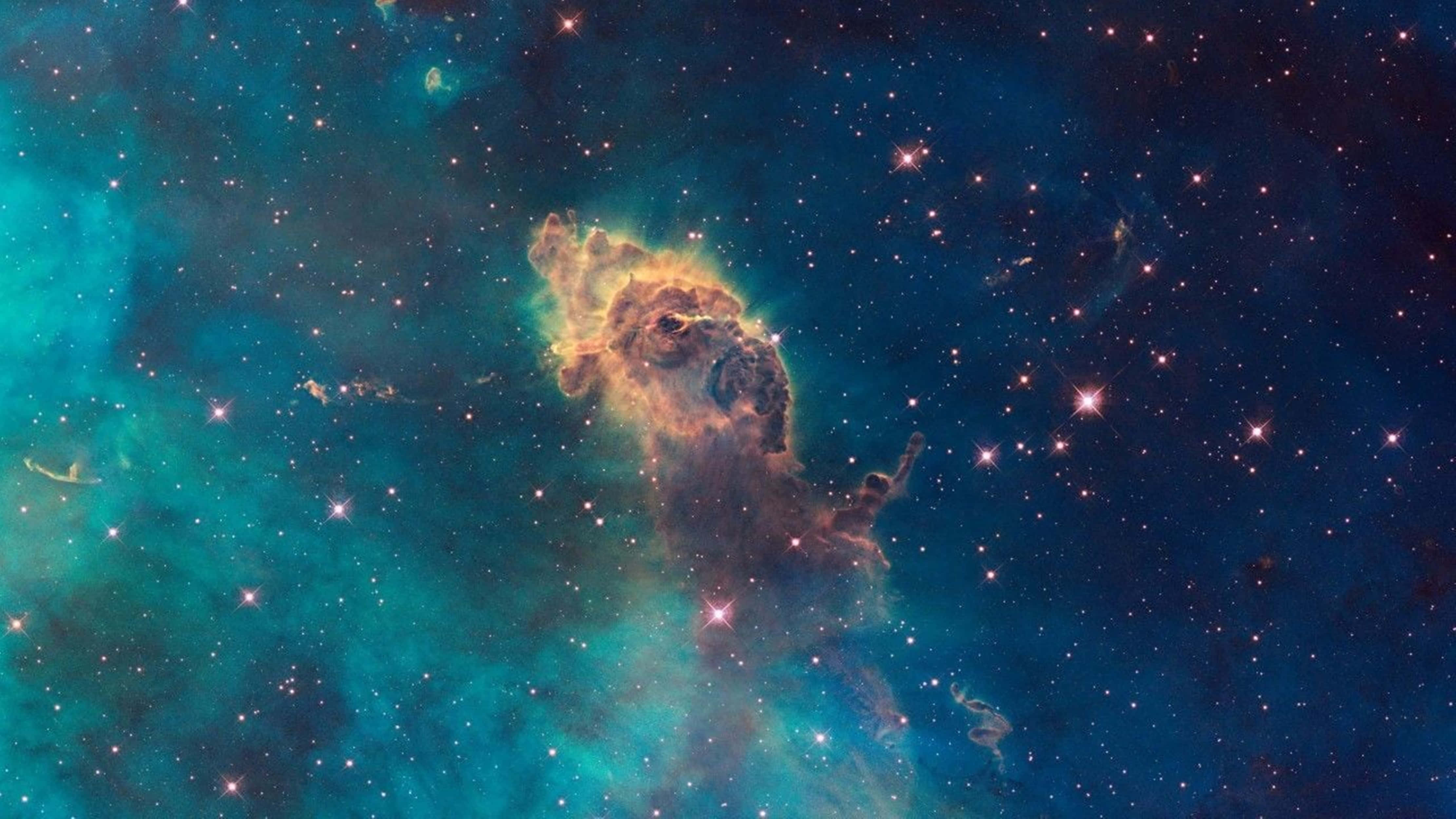 4K Вселенная Туманность Эта Киля Обои