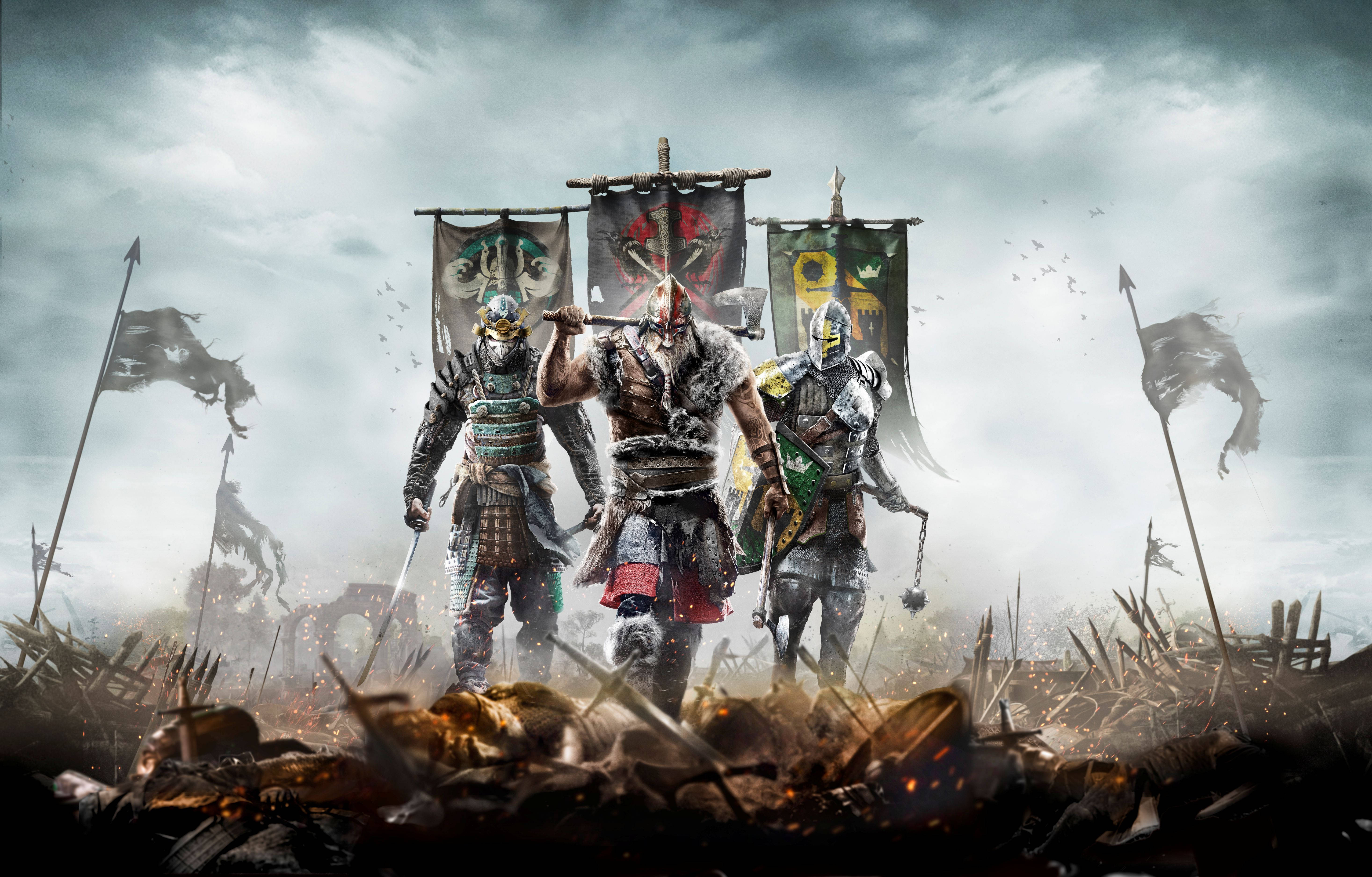 4K For Honor гейминг Обои