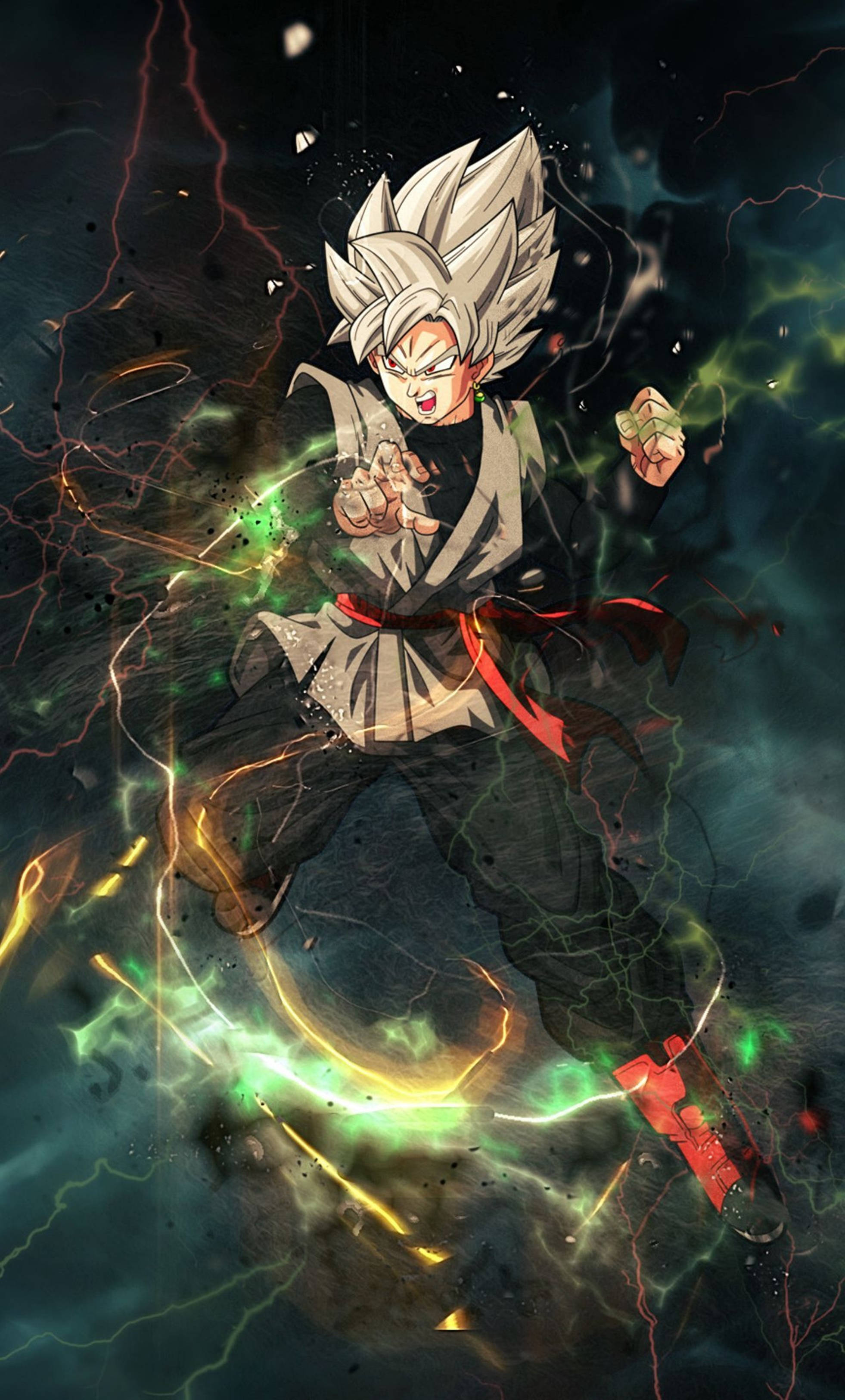 4K Аниме iPhone Dragon Ball Vegeta Обои