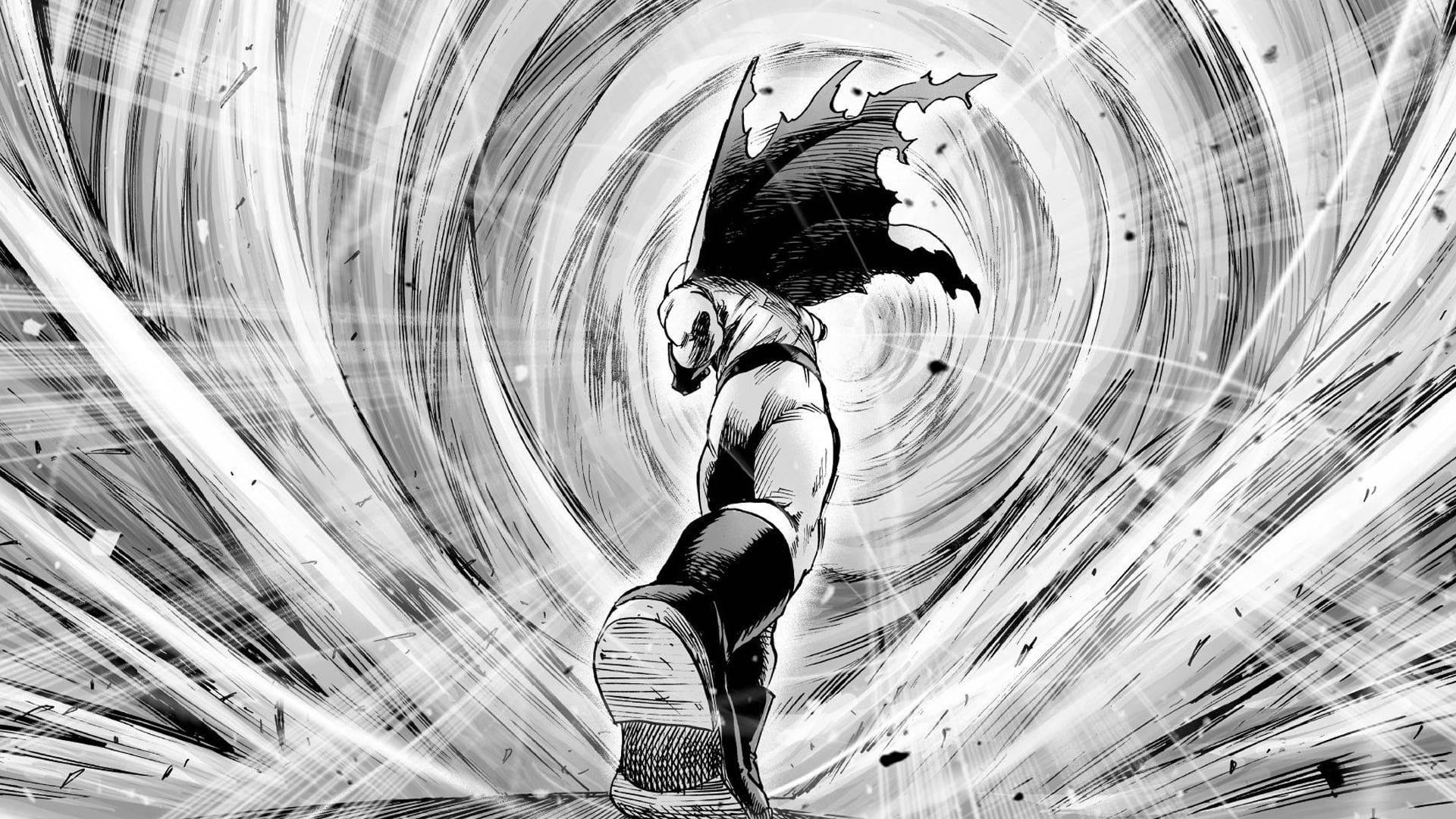 4K Манга One Punch Man Обои