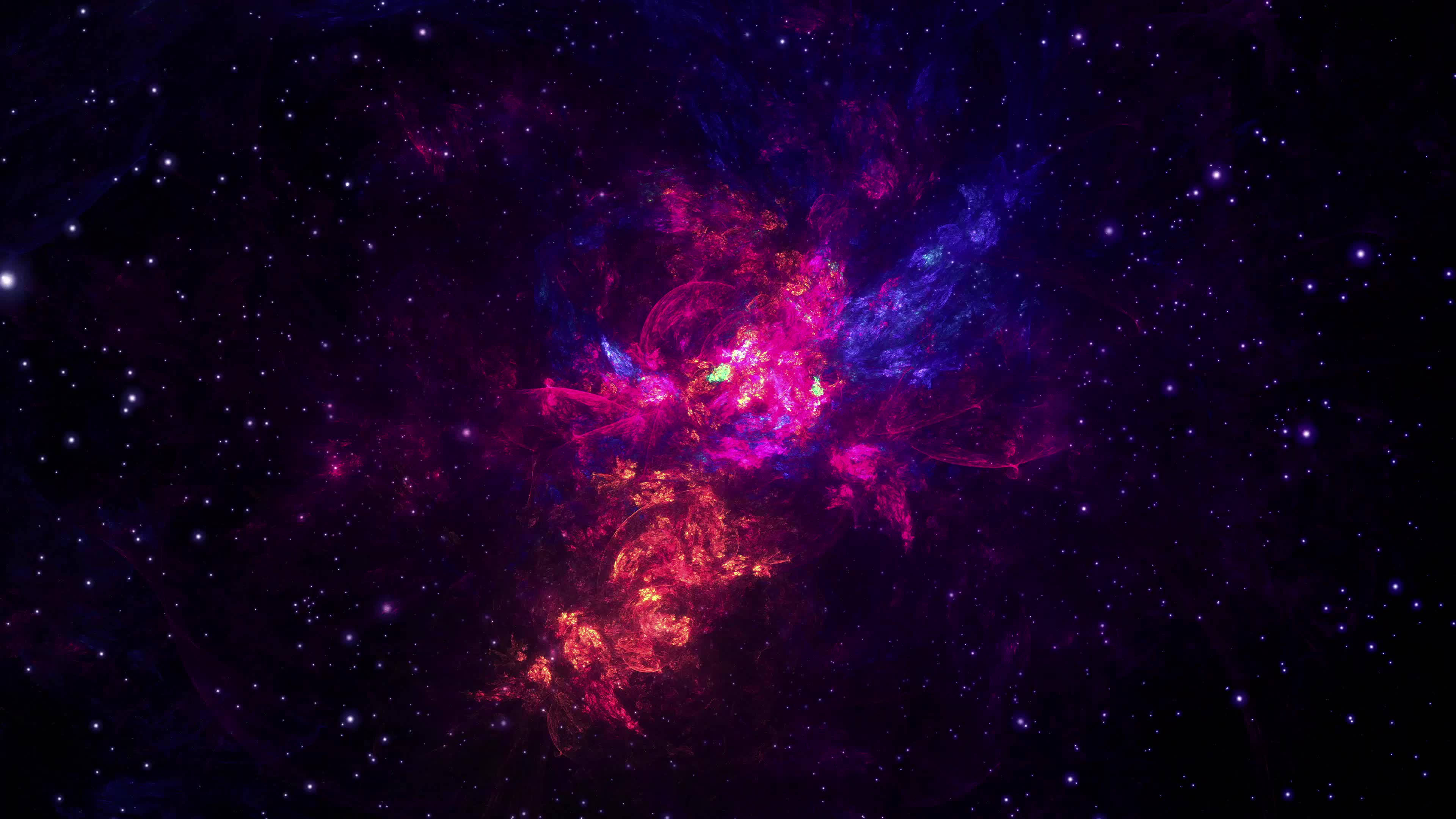 4K Движущаяся абстрактная вселенная для рабочего стола Обои