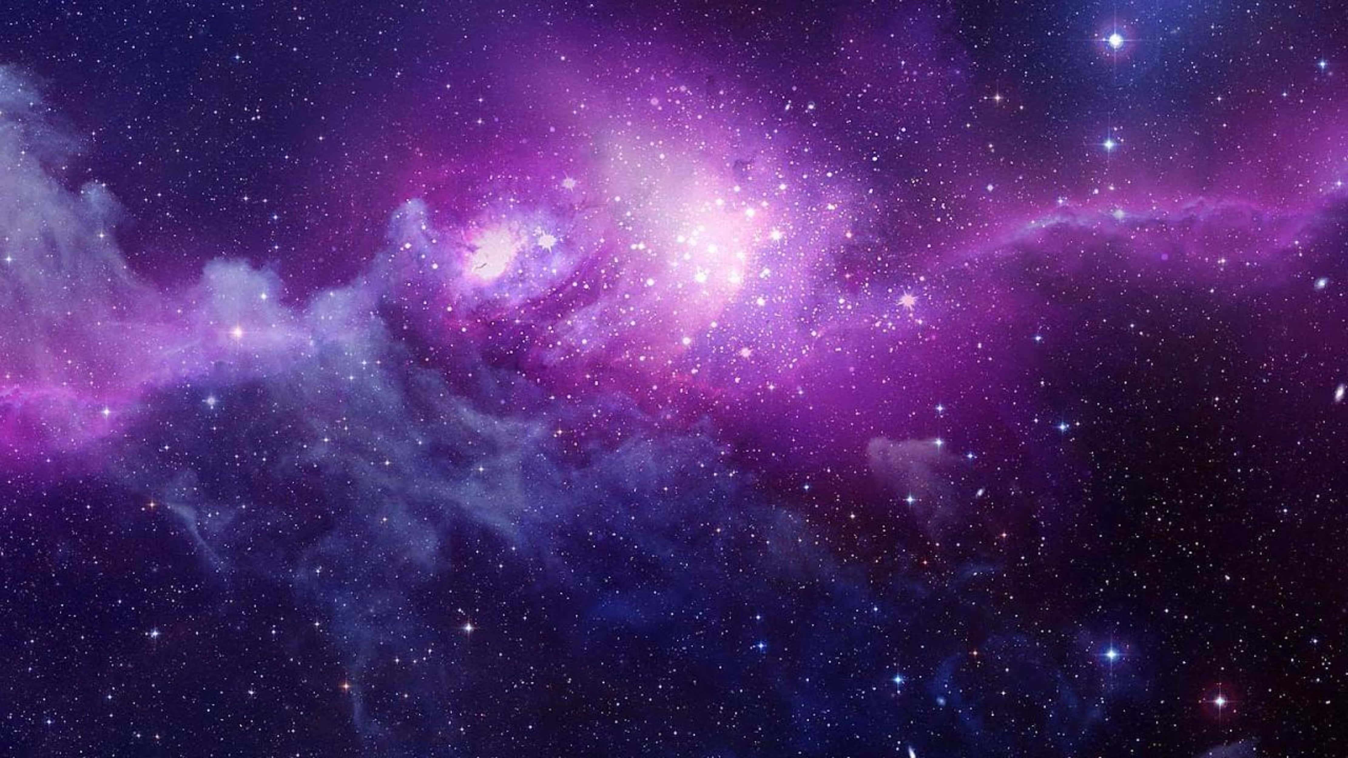 4K Вселенная Фиолетовое Космическое Газовое Облако Обои