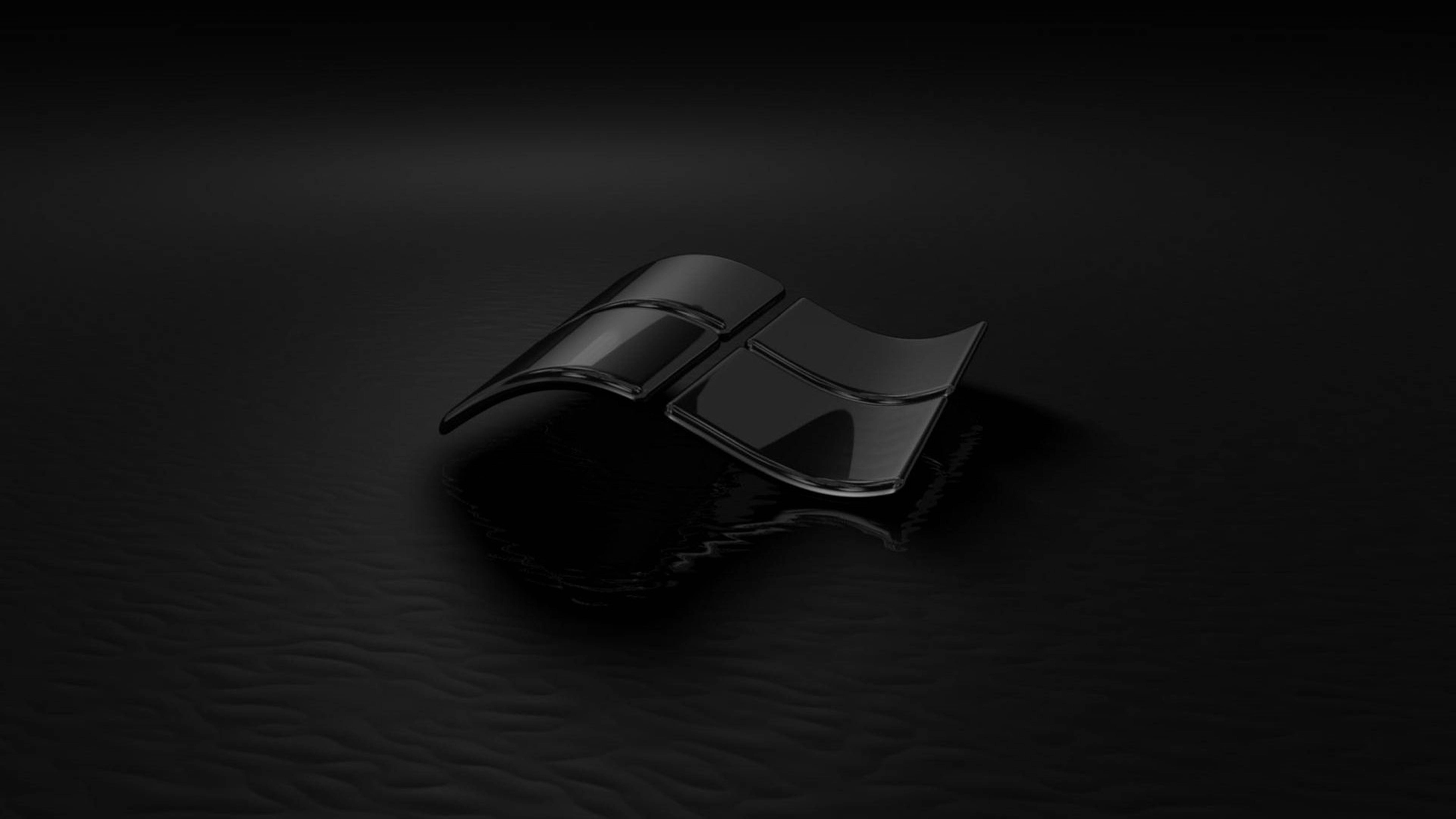 4K Ultra HD Черные окна Обои