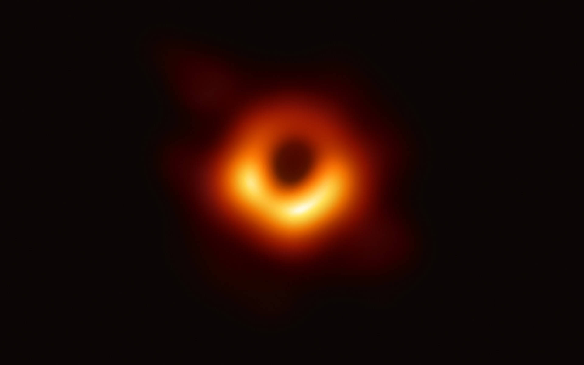 4K Черная дыра M87 Обои