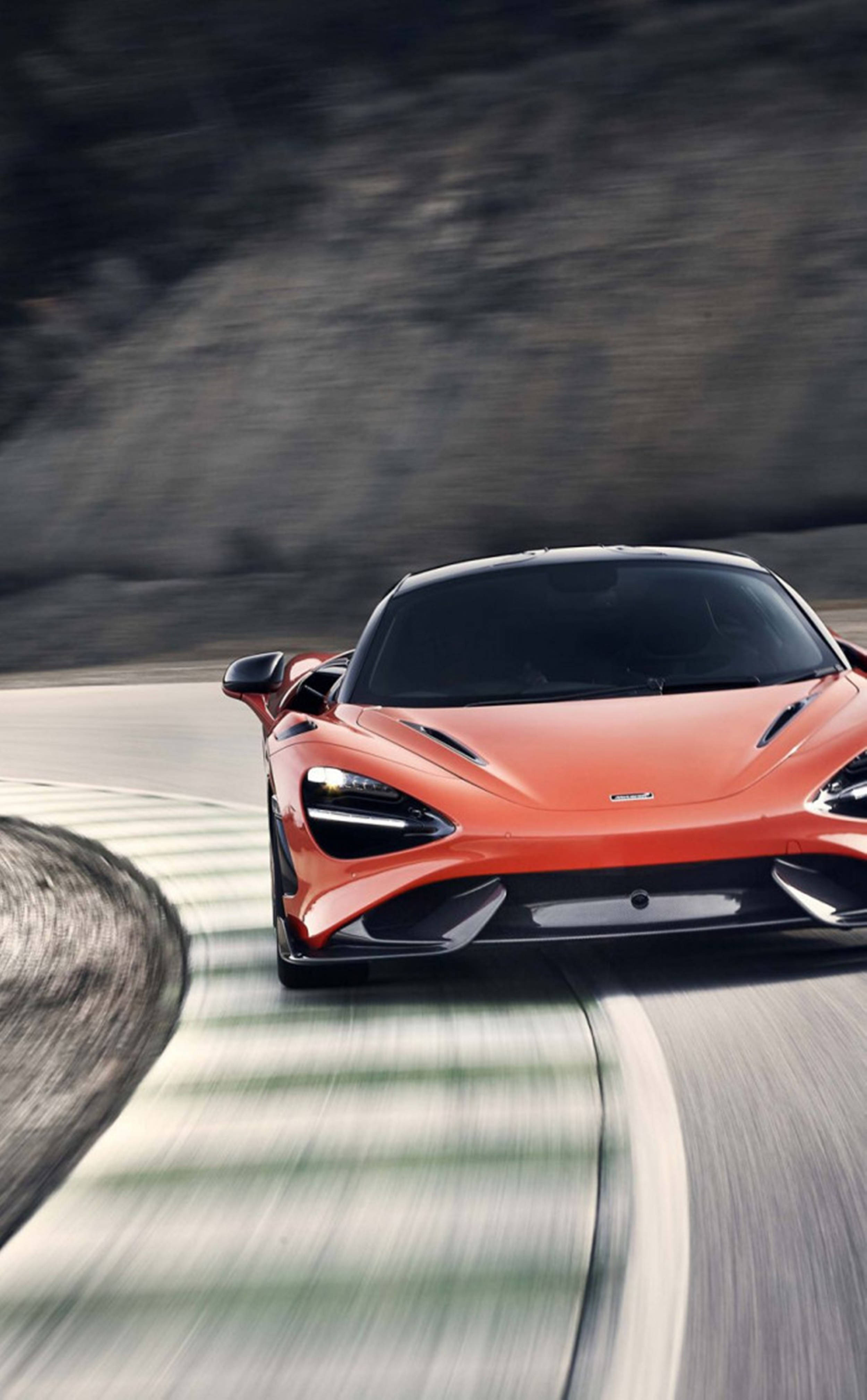 765 LT Red McLaren iPhone Обои