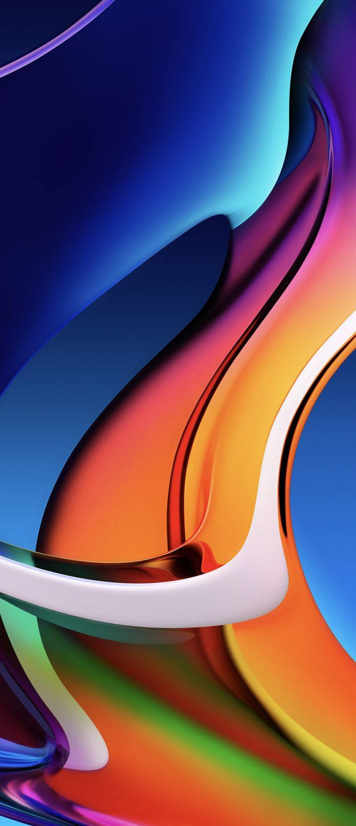 8K iPhone Абстрактные случайные фигуры Обои
