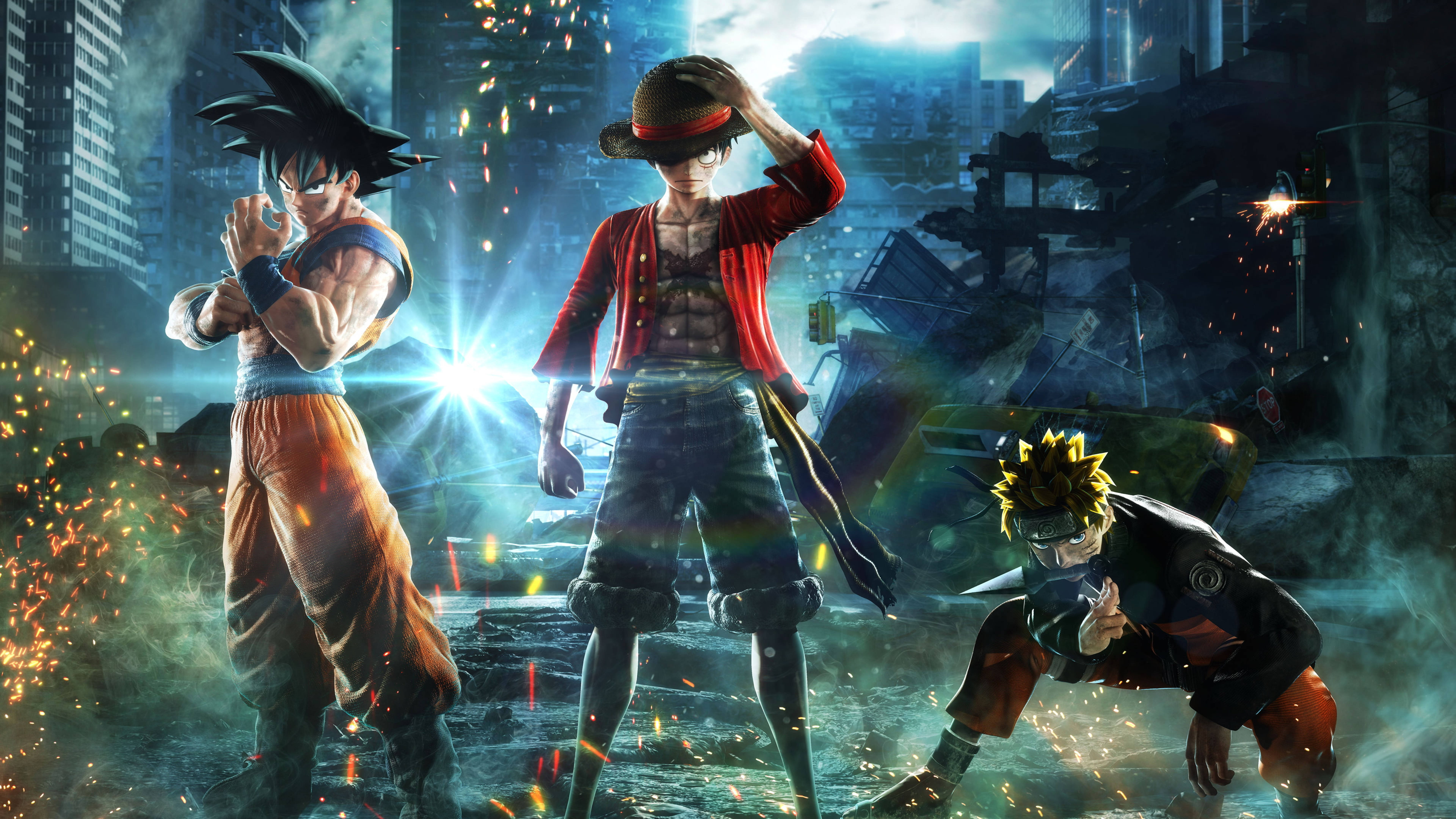 8K Ultra HD постер Jump Force Обои