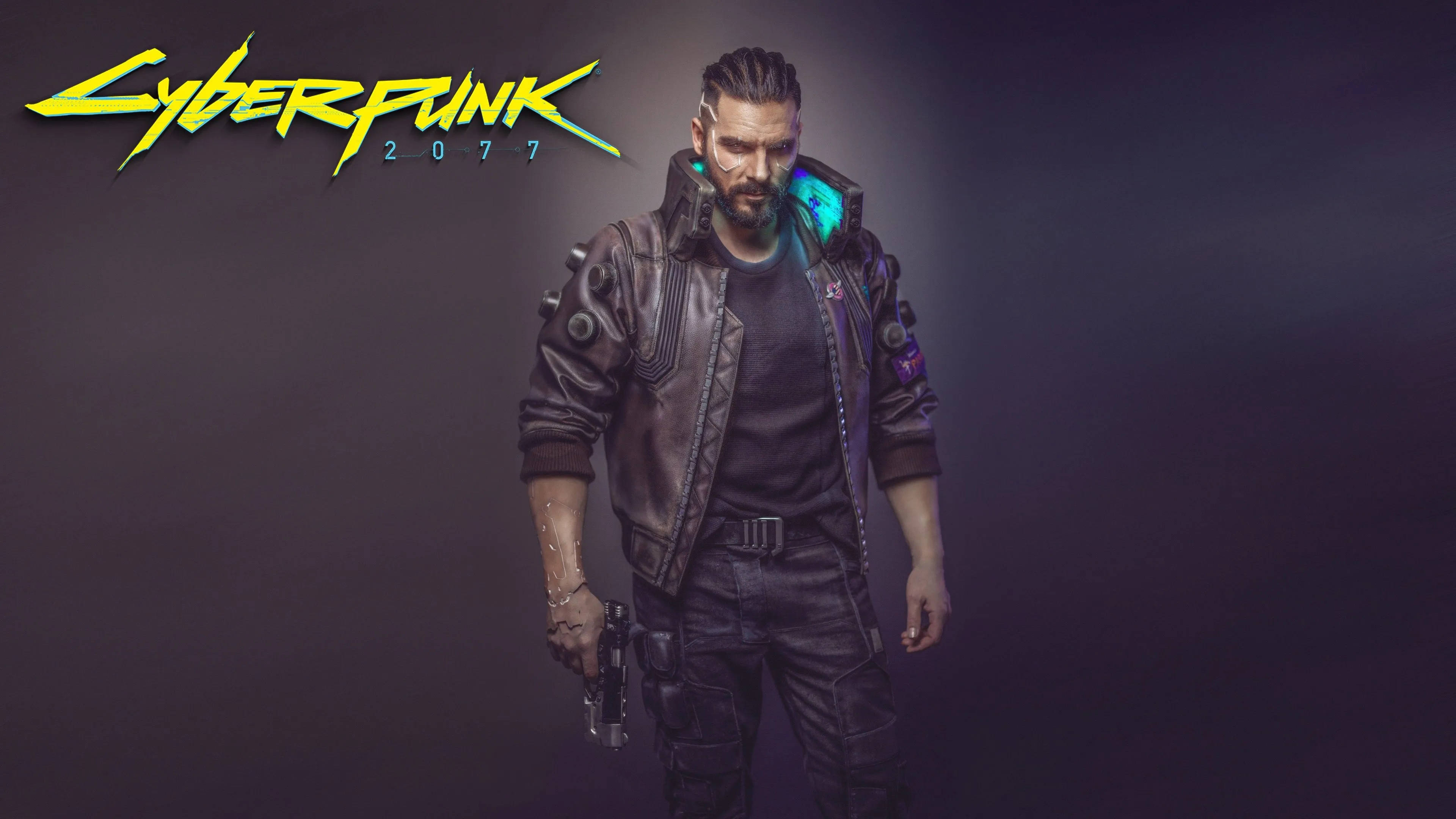 Киберпанк-протагонист 8K для игр Обои