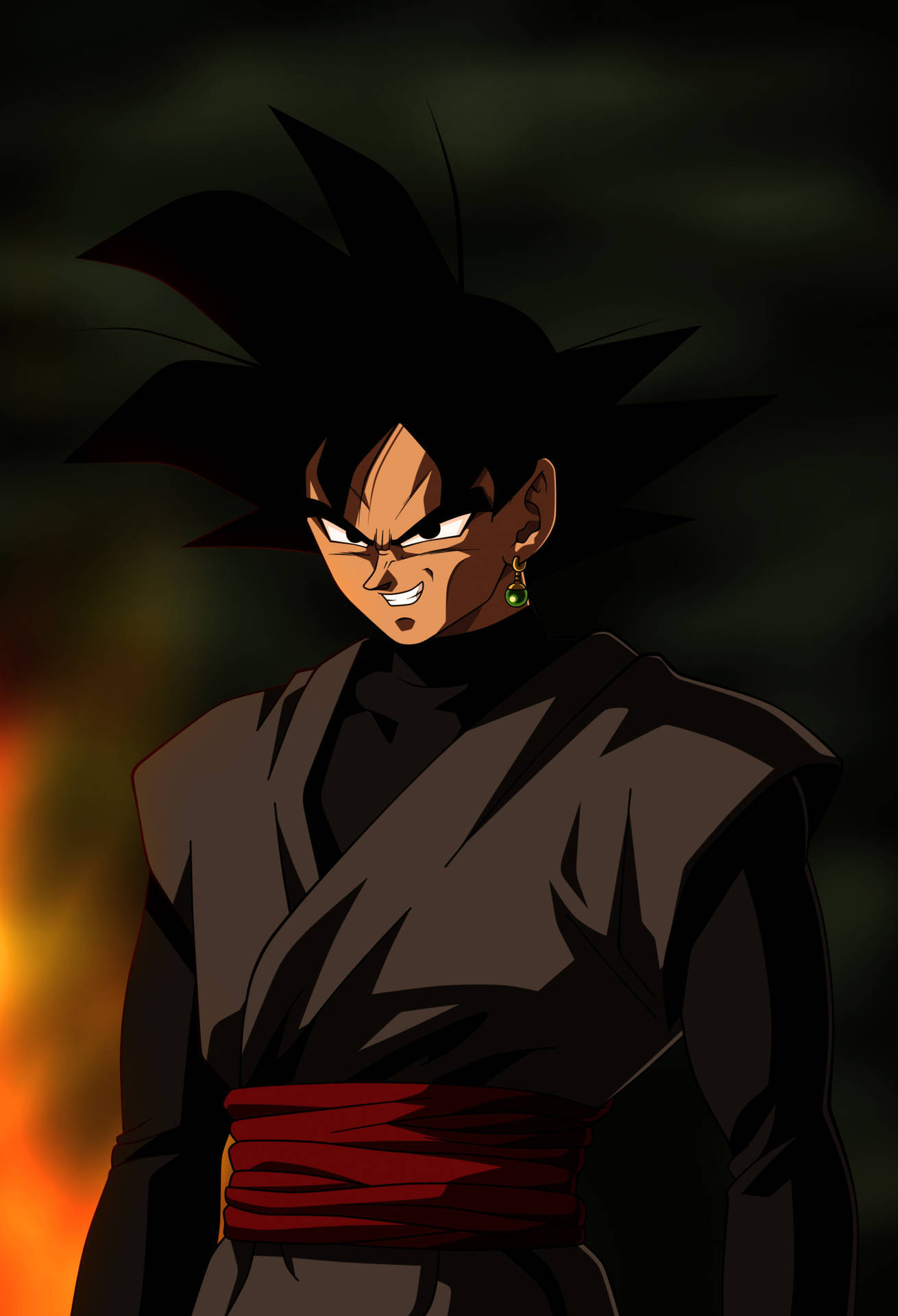 Замacу Блэк Гоку Эстетика Dragon Ball Обои