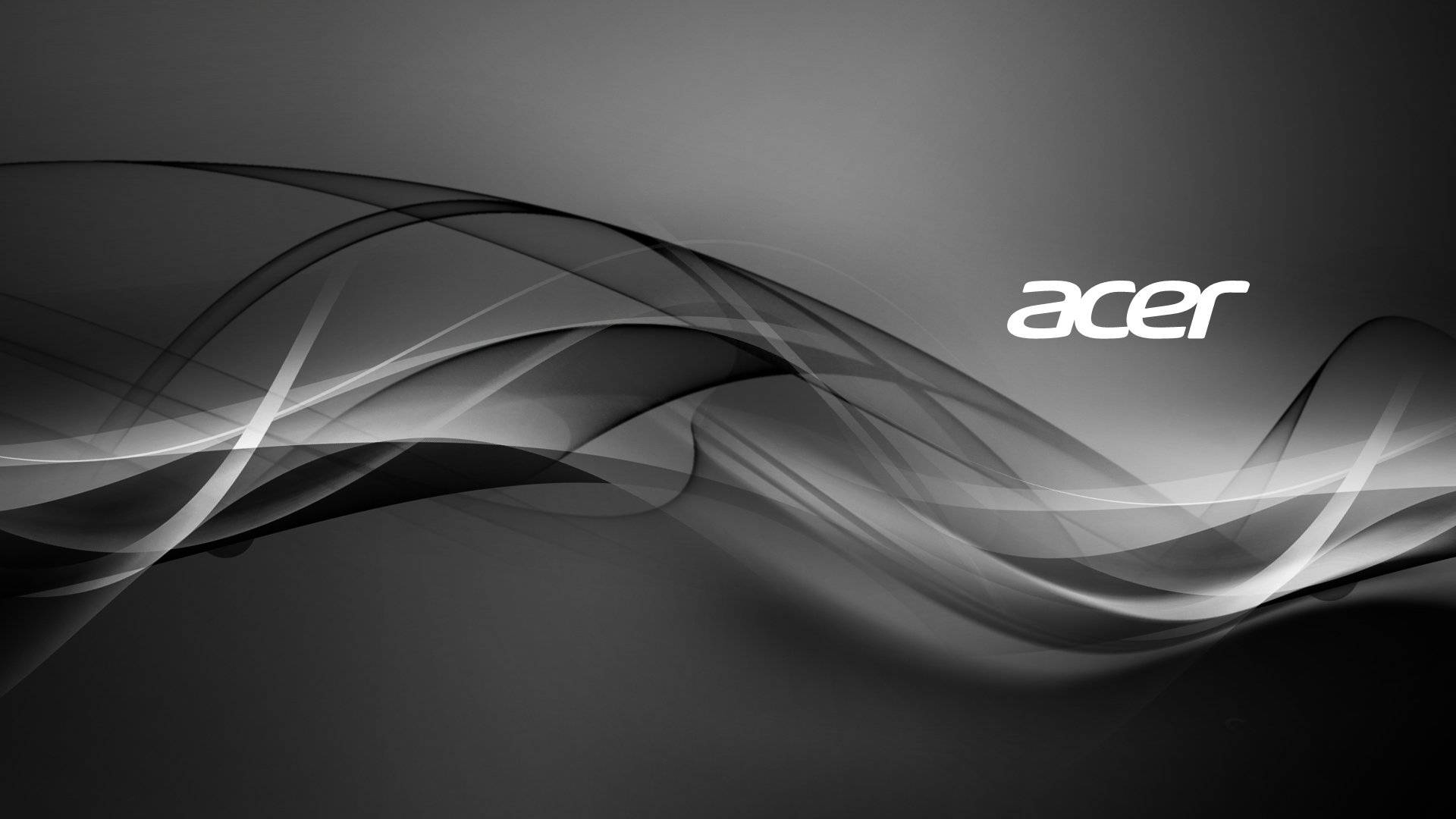 Черно-белый логотип Acer Обои