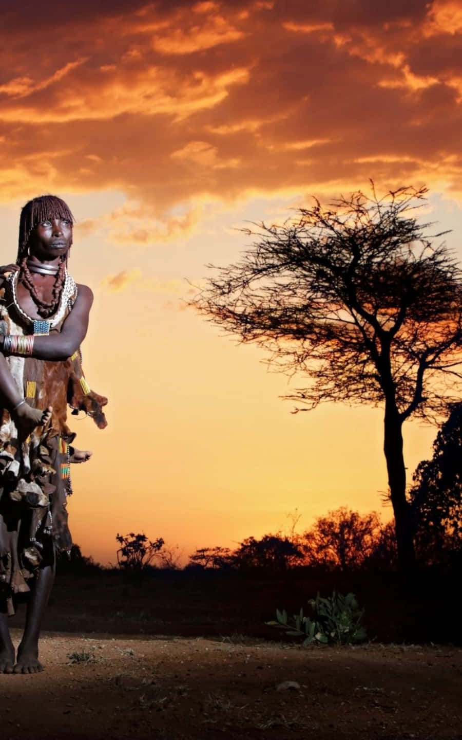 Оставайтесь на связи с новейшим African Phone Обои