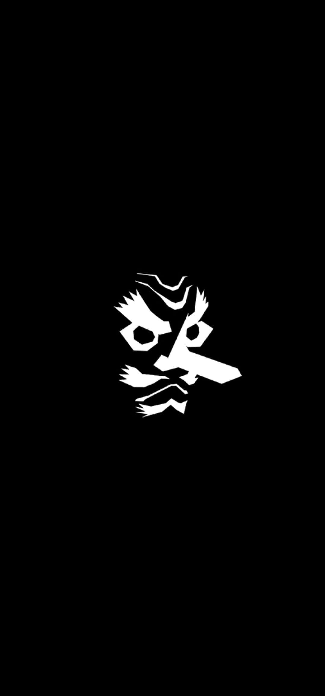 Маска Сакондзи Урокодаки на AMOLED-фоне Обои