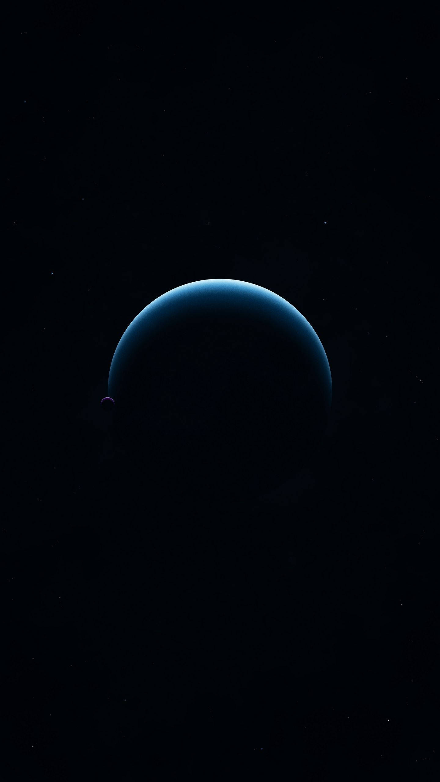 Небесное затмение в AMOLED Обои