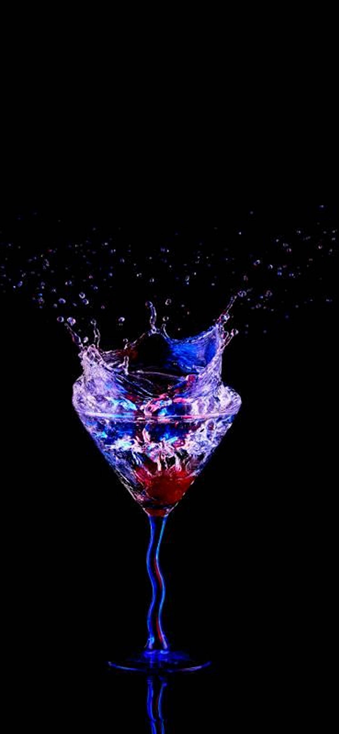 Бокал маргариты AMOLED Обои