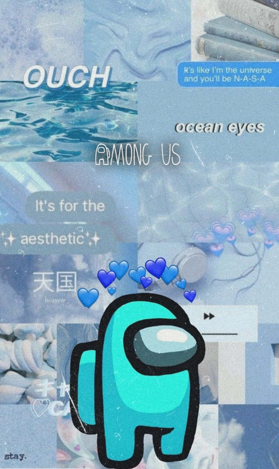 Эстетичный экипаж Among US Обои