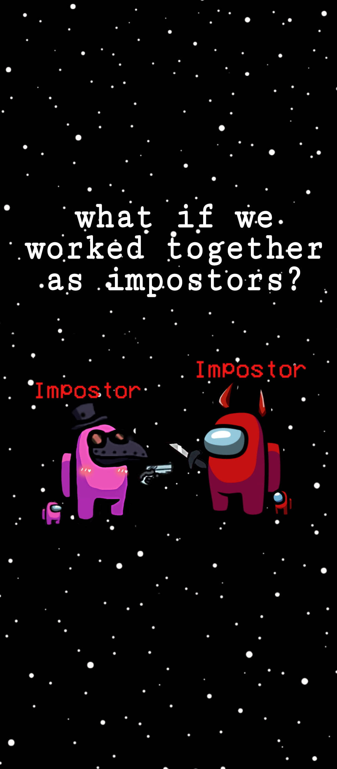 Among US Impostor Командная работа Обои