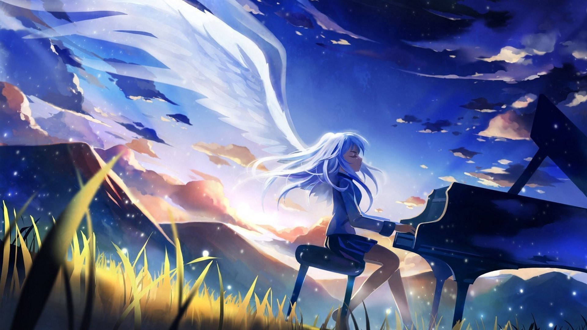 Аниме Персонажи Angel Beats! Обои