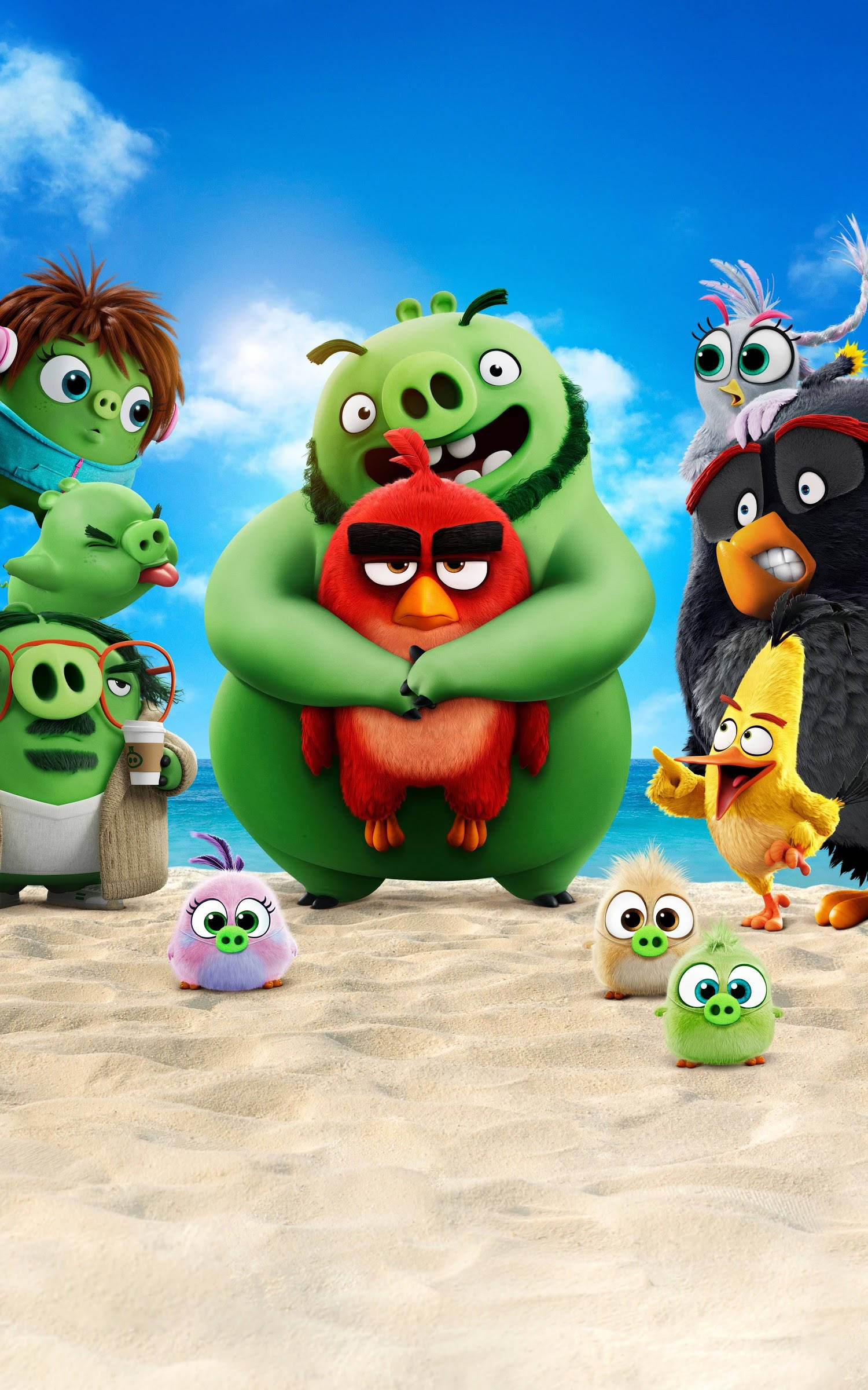 Свиньи и птицы: «Angry Birds в кино 2» Обои