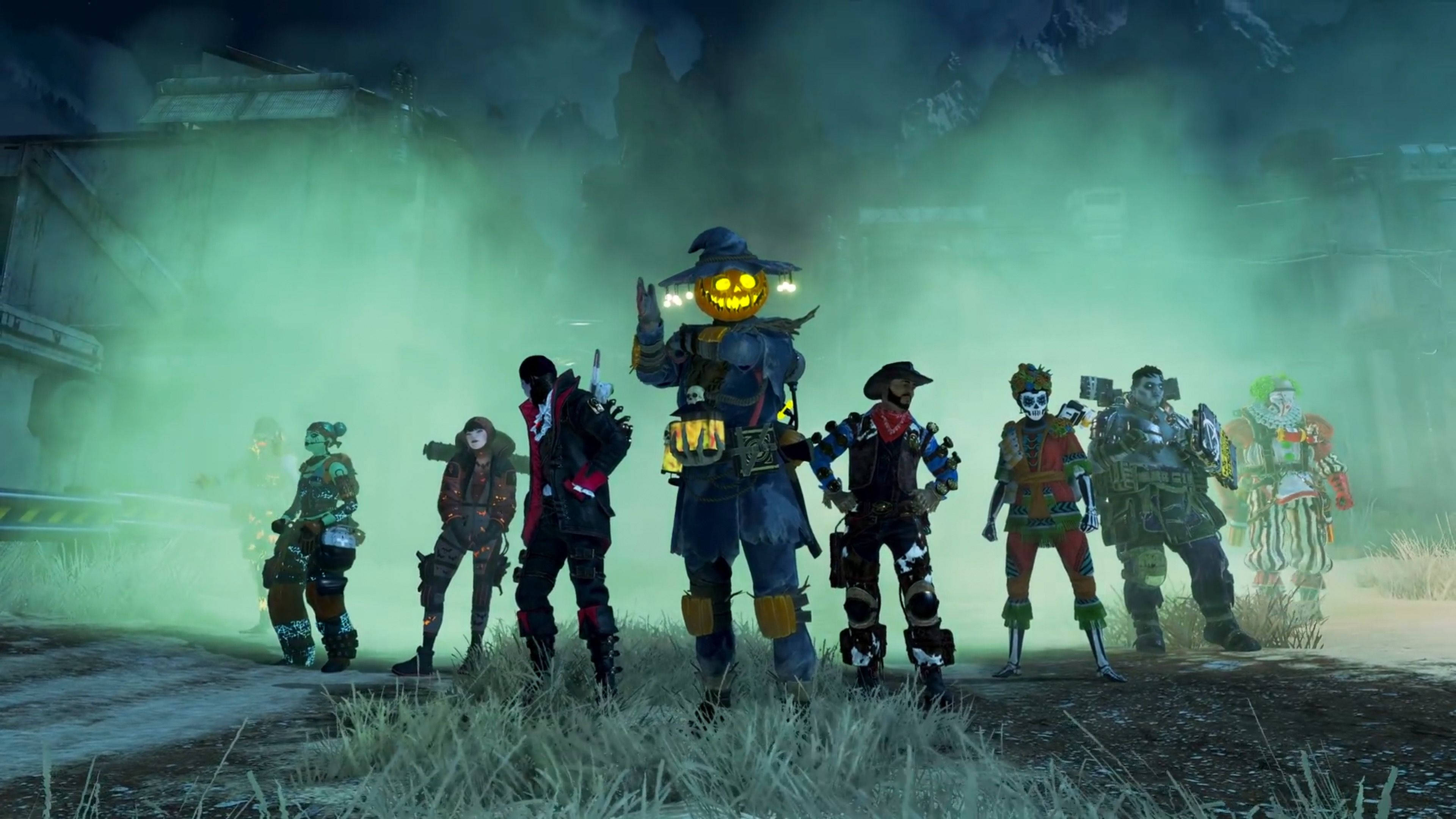 Apex Legends Octane желтая голова Обои