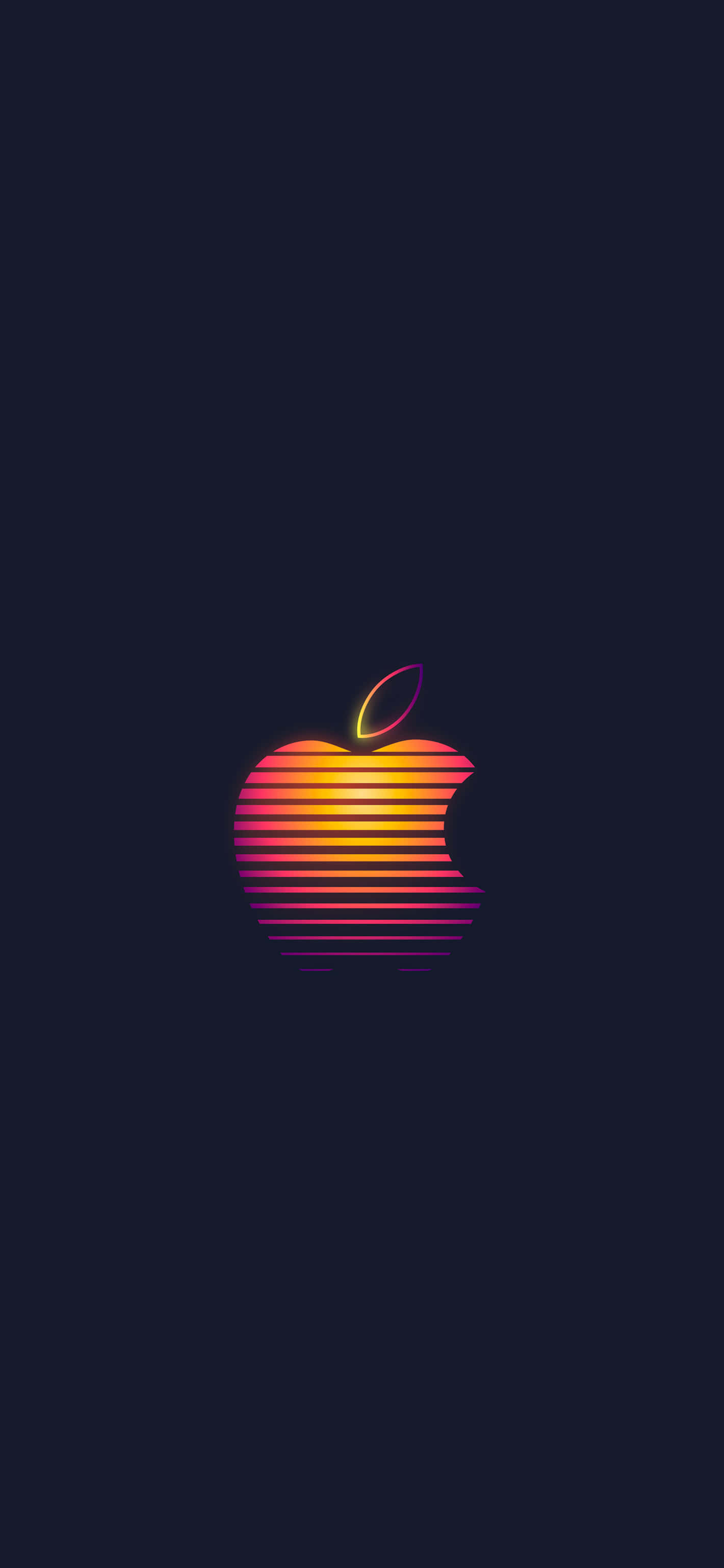Ретро-логотип Apple Обои