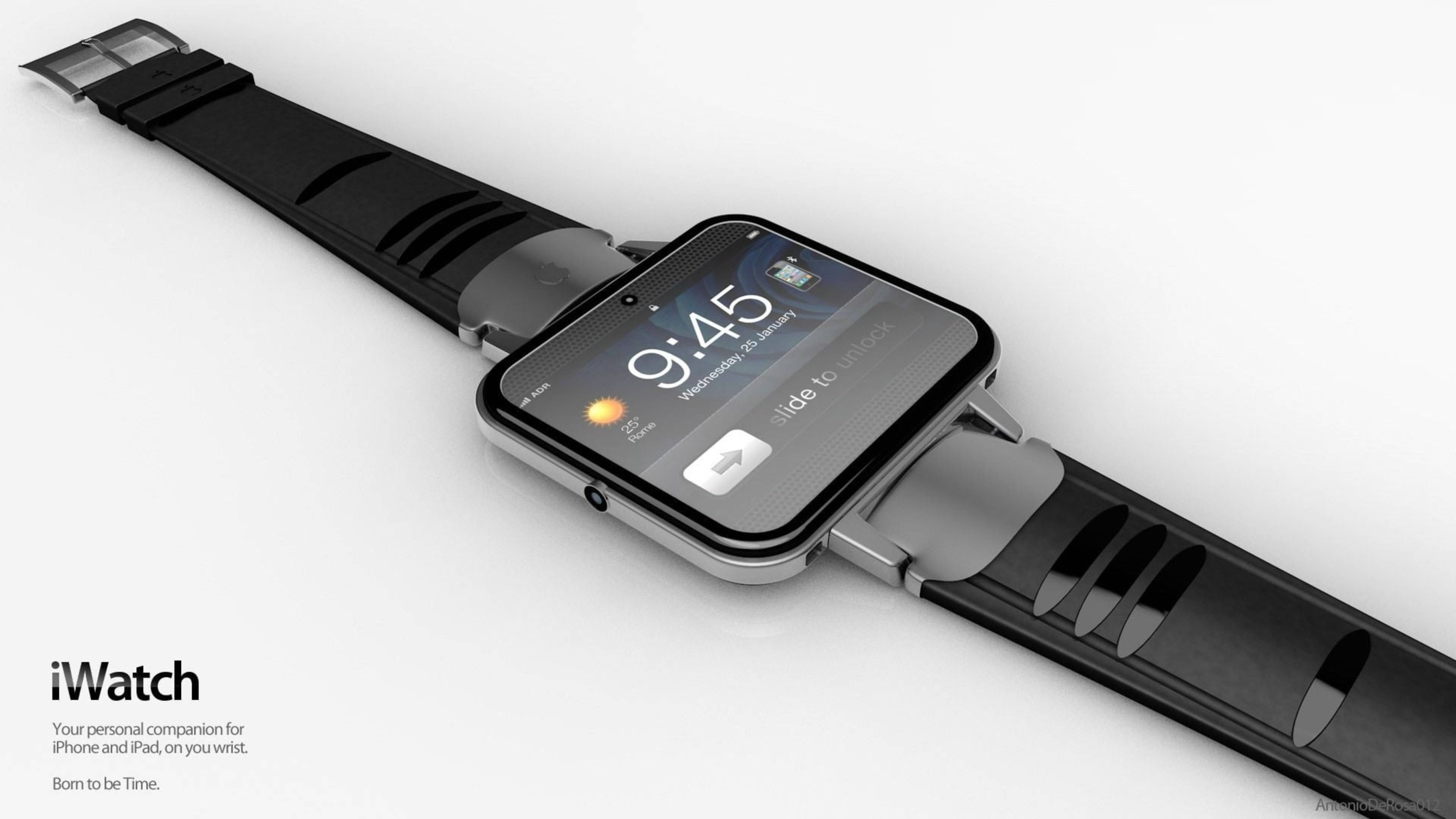 Apple Watch с более тонким безелем Обои