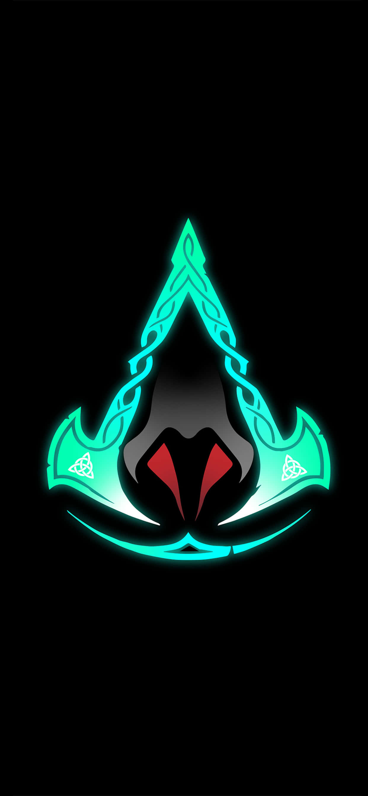 Логотип Assassin's Creed iPhone Xs Max Assassin's Creed Valhalla Background Обои