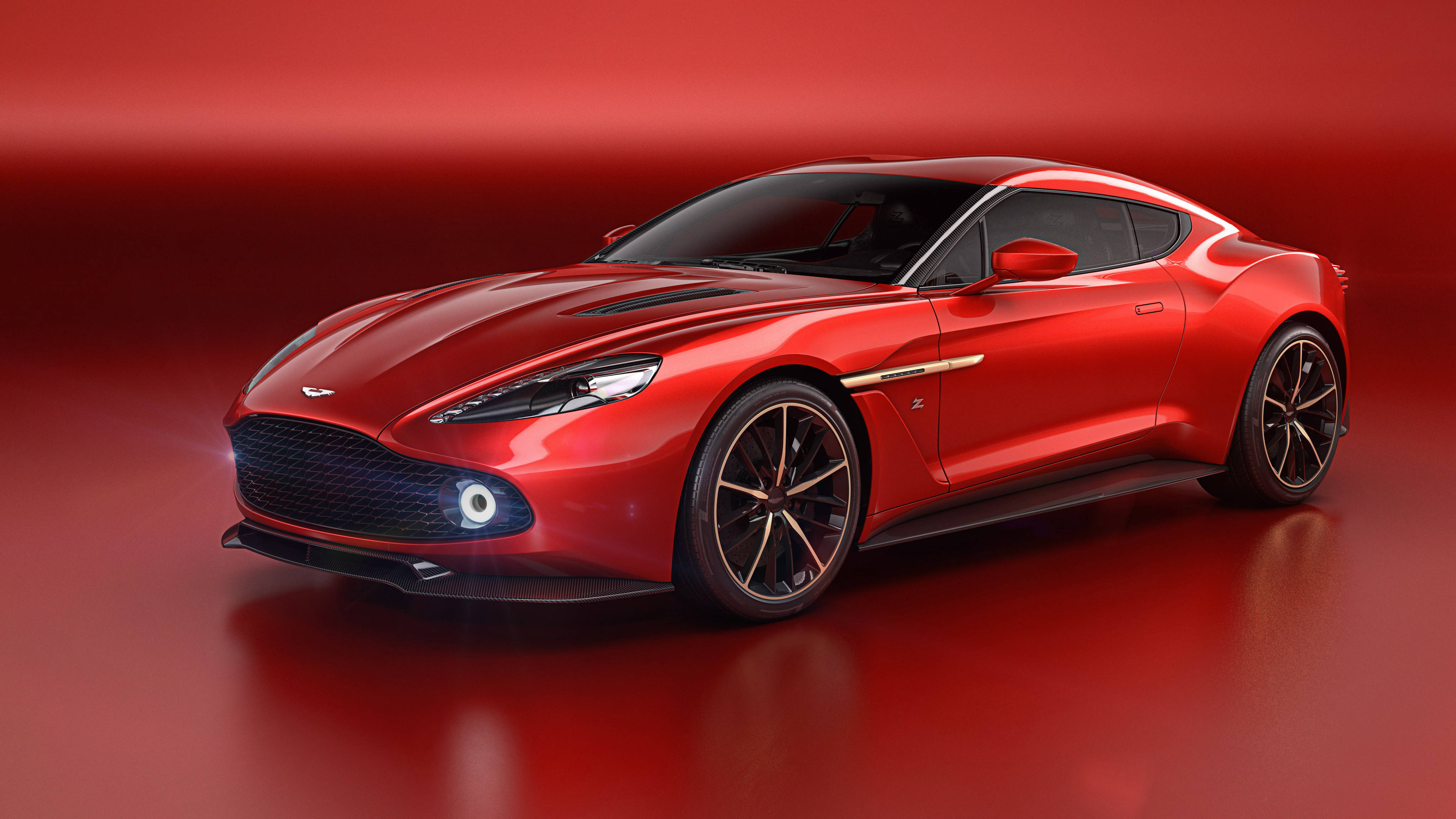 Спорткар Aston Martin Zagato Обои
