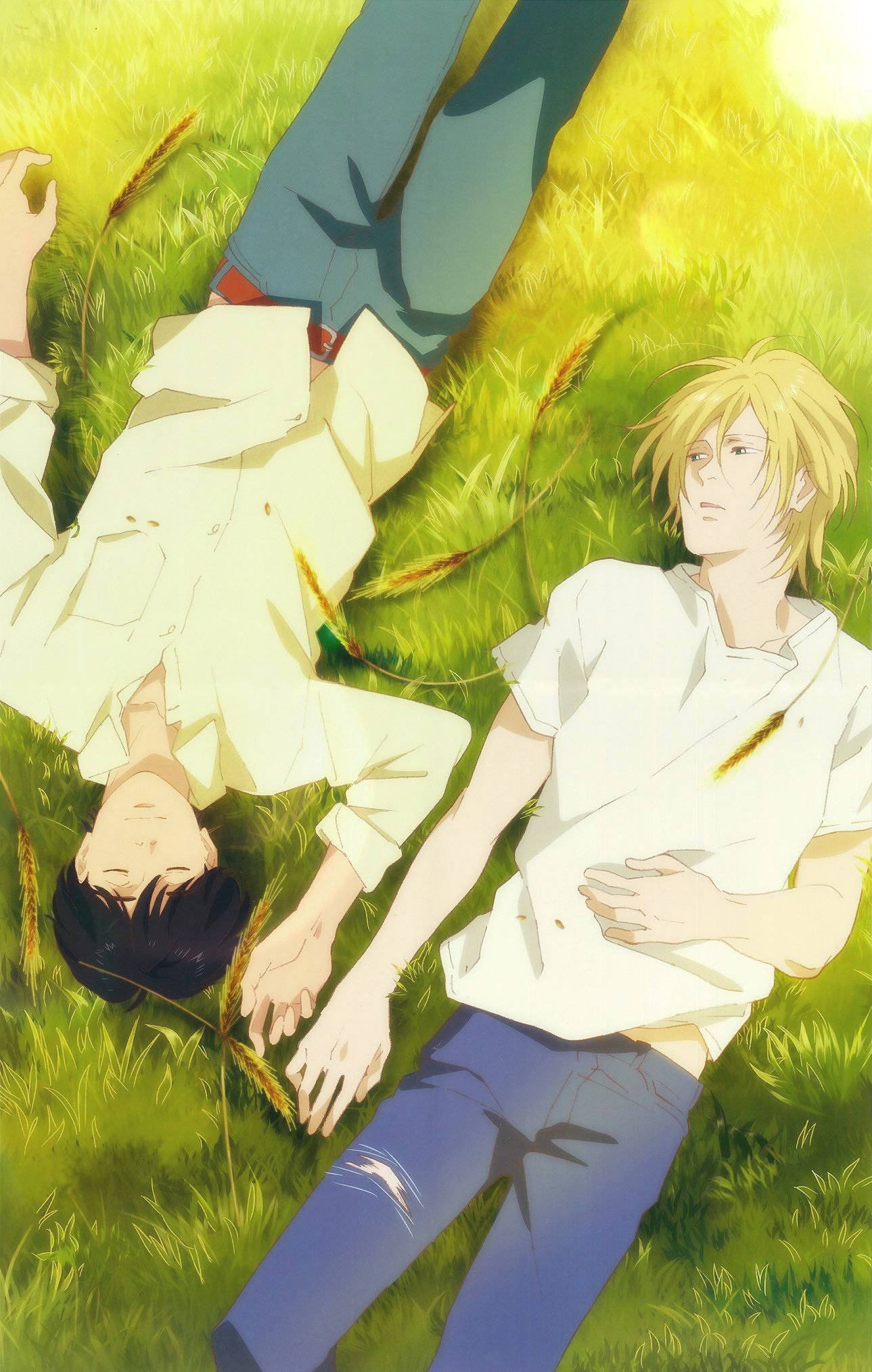 Banana Fish Ash Eiji Peace Обои