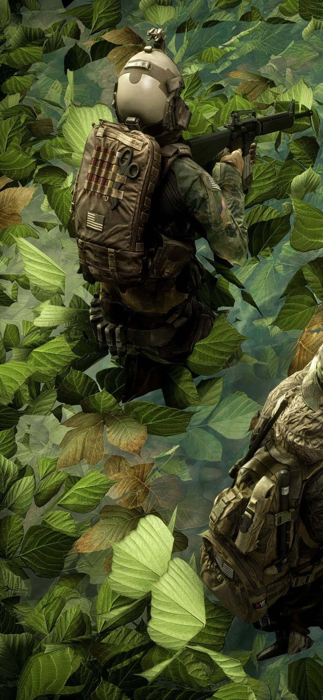 Парите в небесах в Battlefield 4 Обои