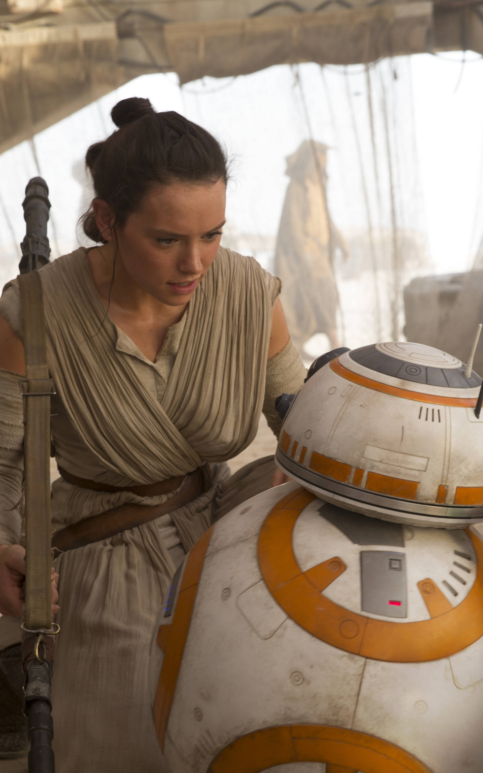 Рей и BB-8 из Звёздных войн для планшета Обои