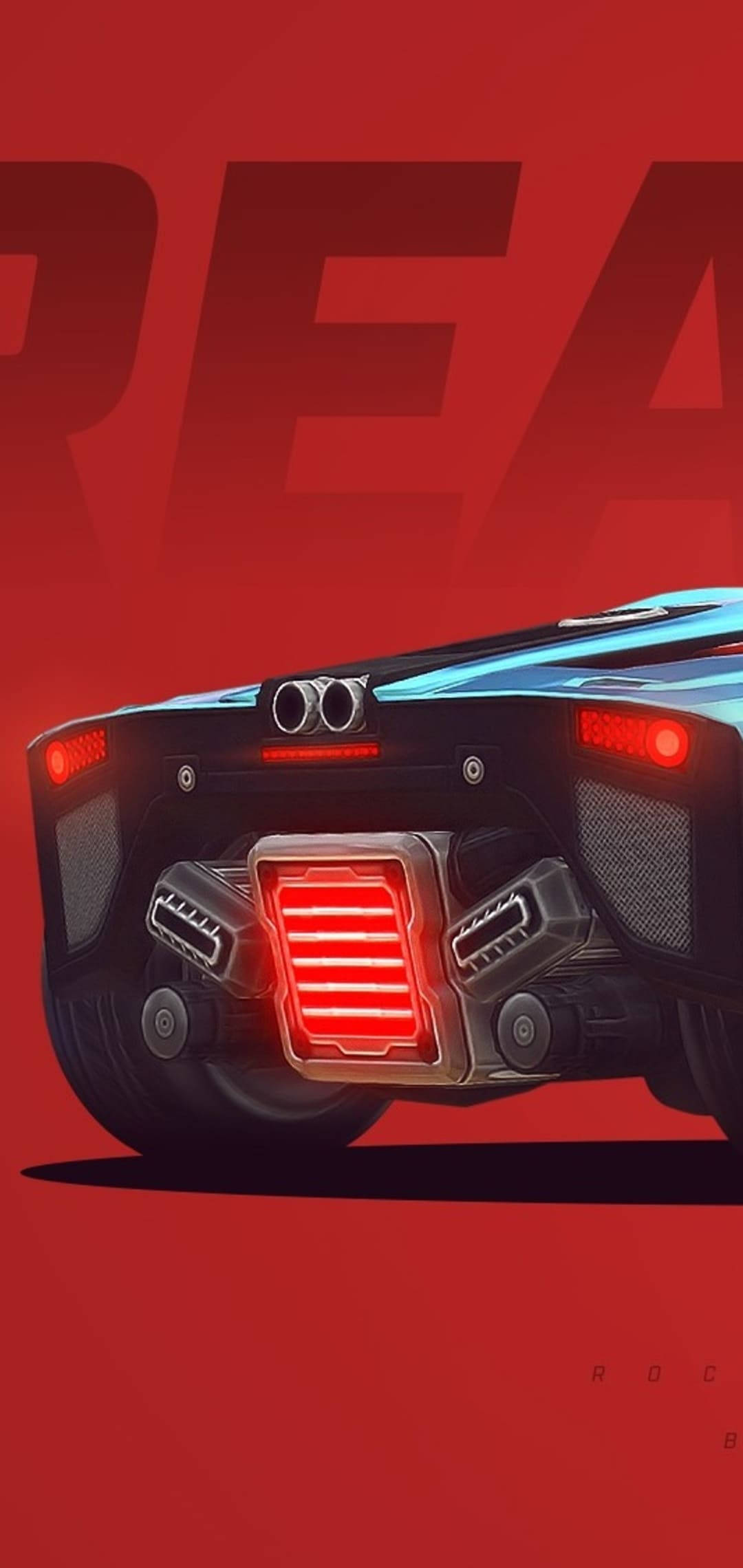 Black Breakout Rocket League для iPhone Обои