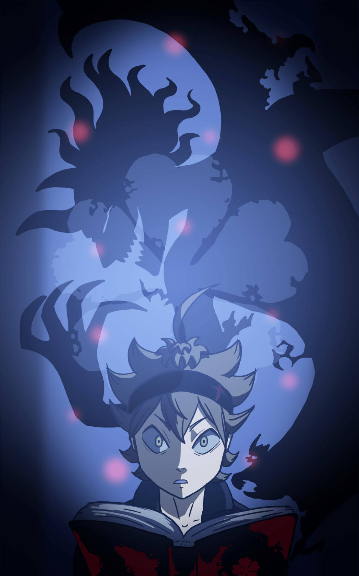 Аста и Либер — динамичный дуэт из Black Clover Обои