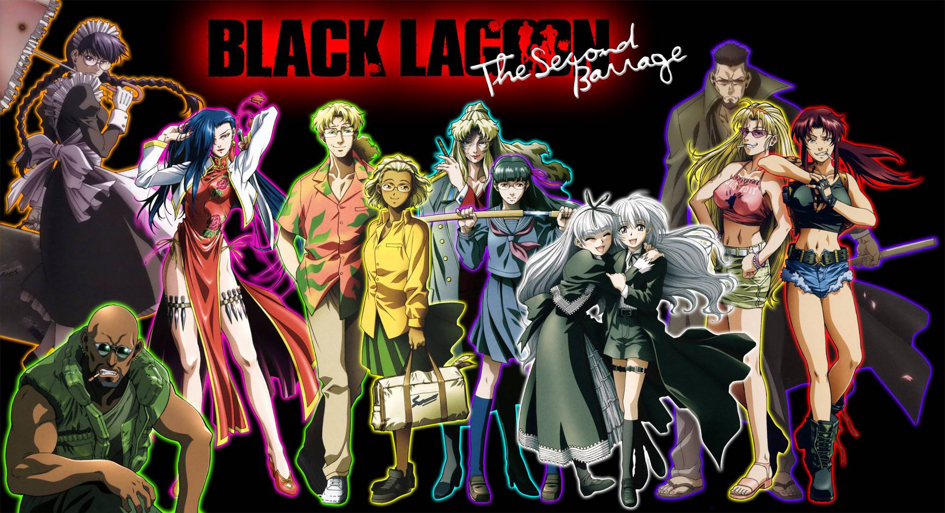 Постер Black Lagoon Second Barrage Обои